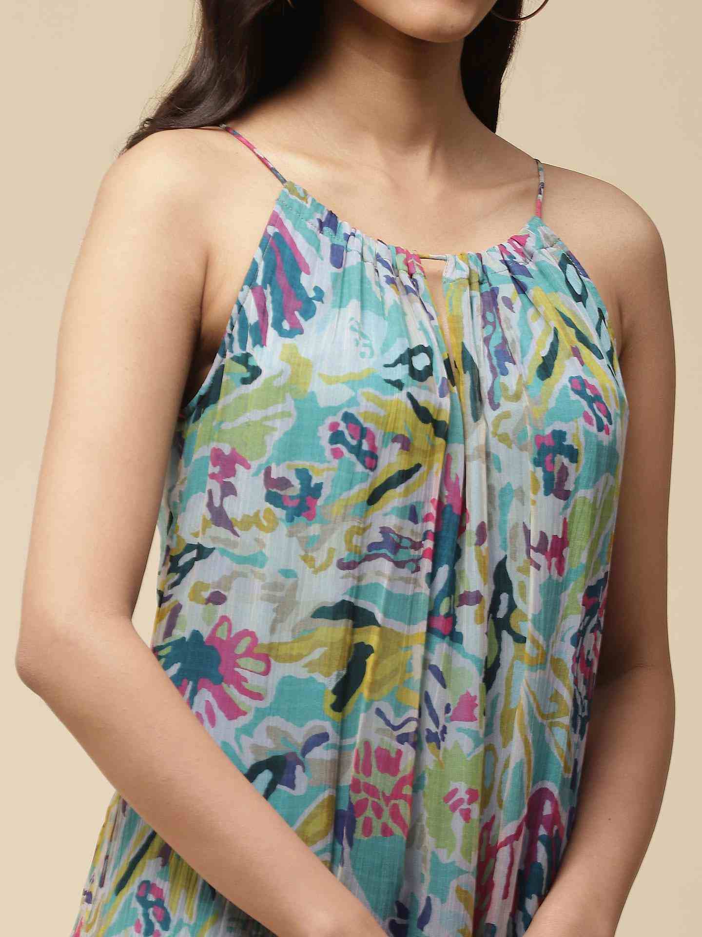 Turq Ashna Long Dress