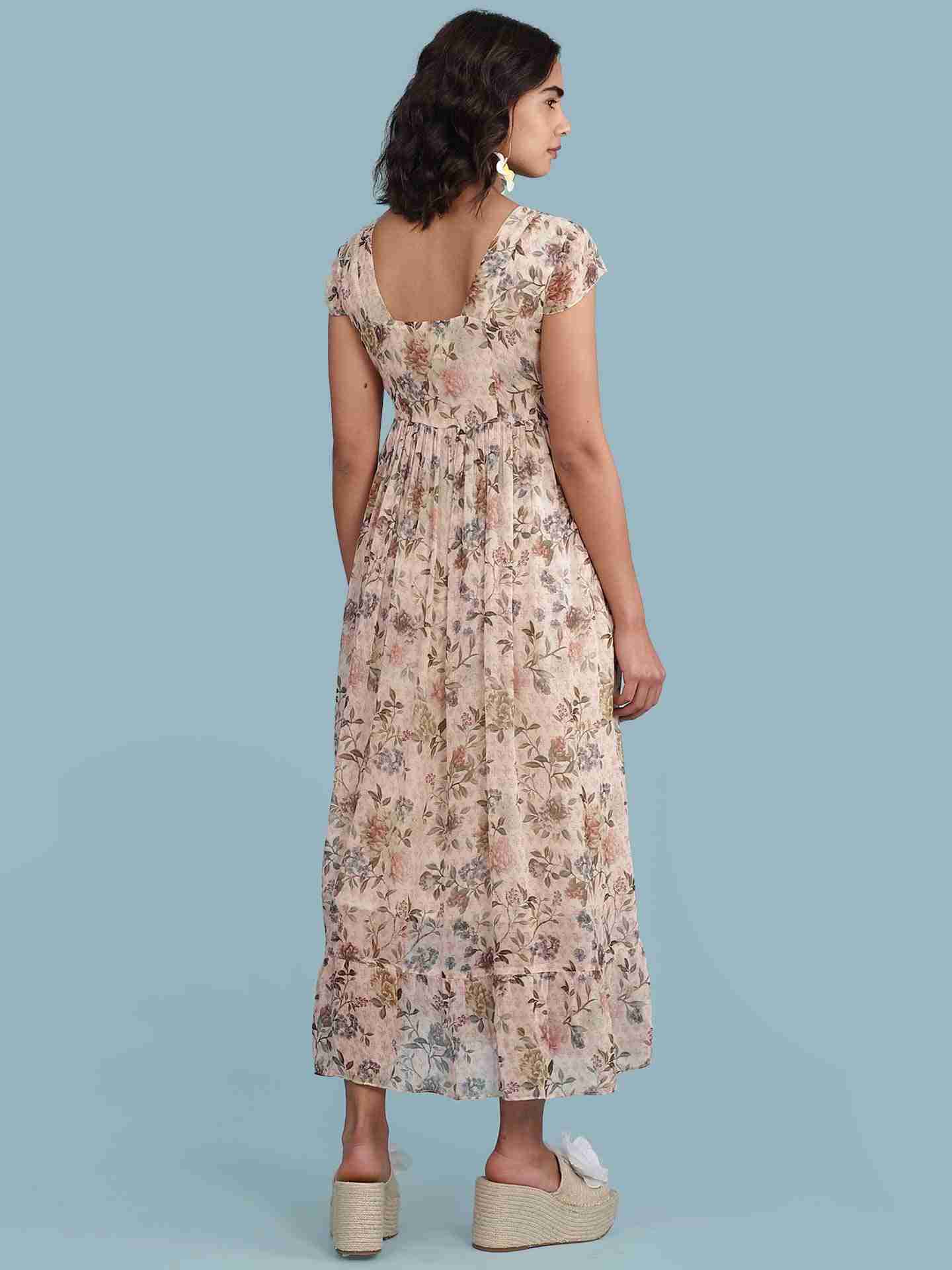 Pink Kasa Long Dress