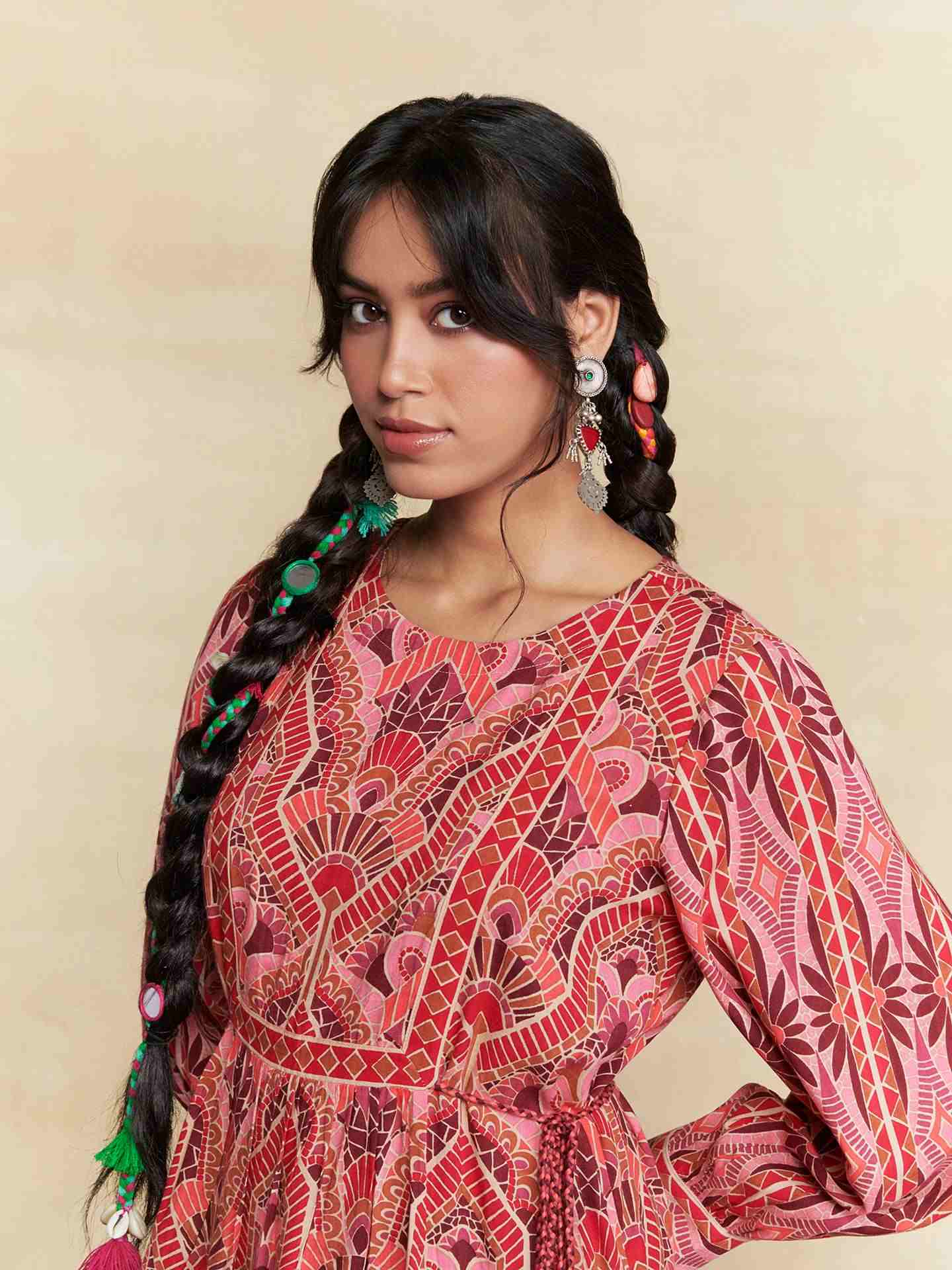 Coral Izmir Long Dress
