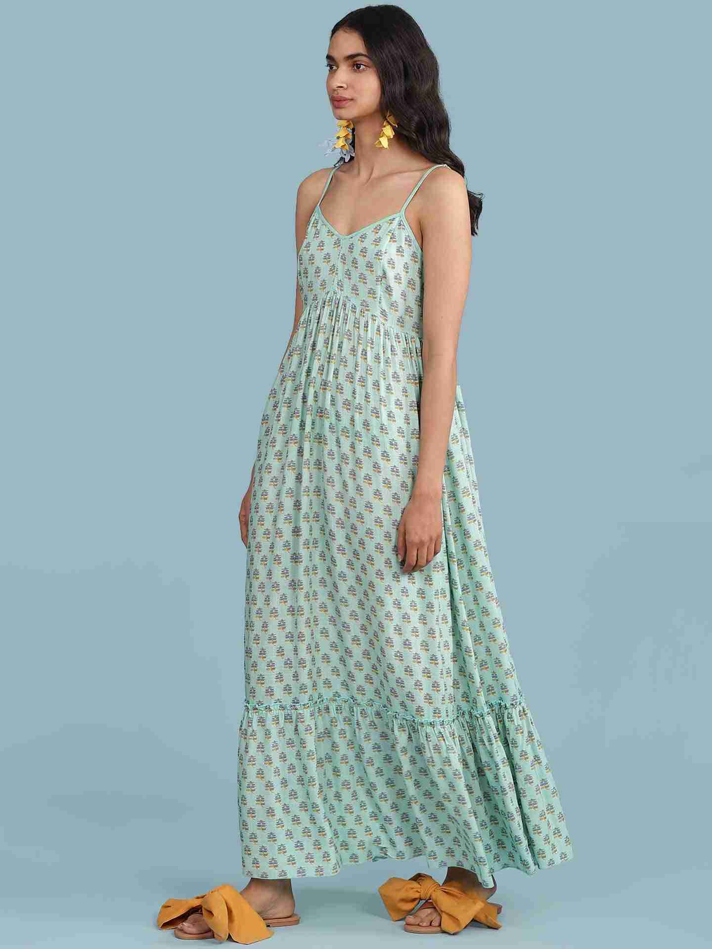 Blue Ranga Long Dress