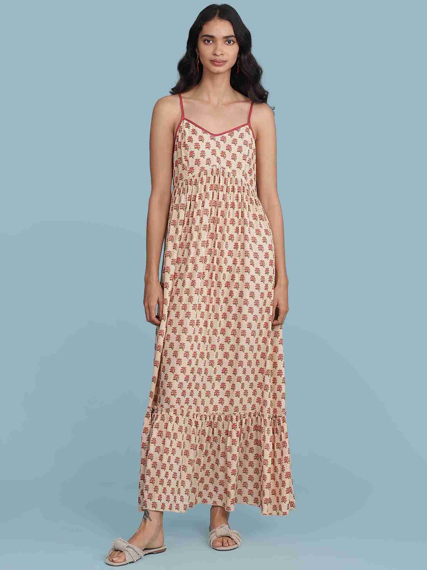 Ecru Ranga Long Dress