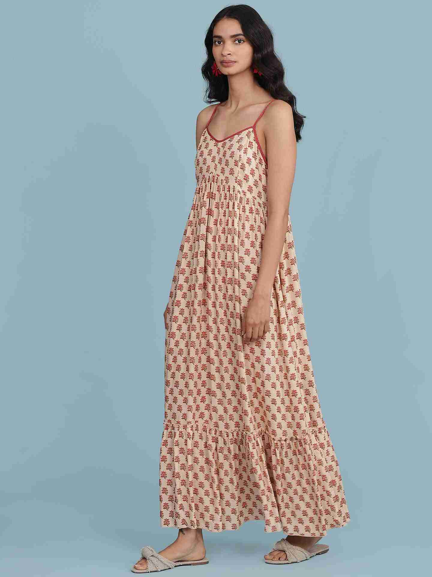 Ecru Ranga Long Dress