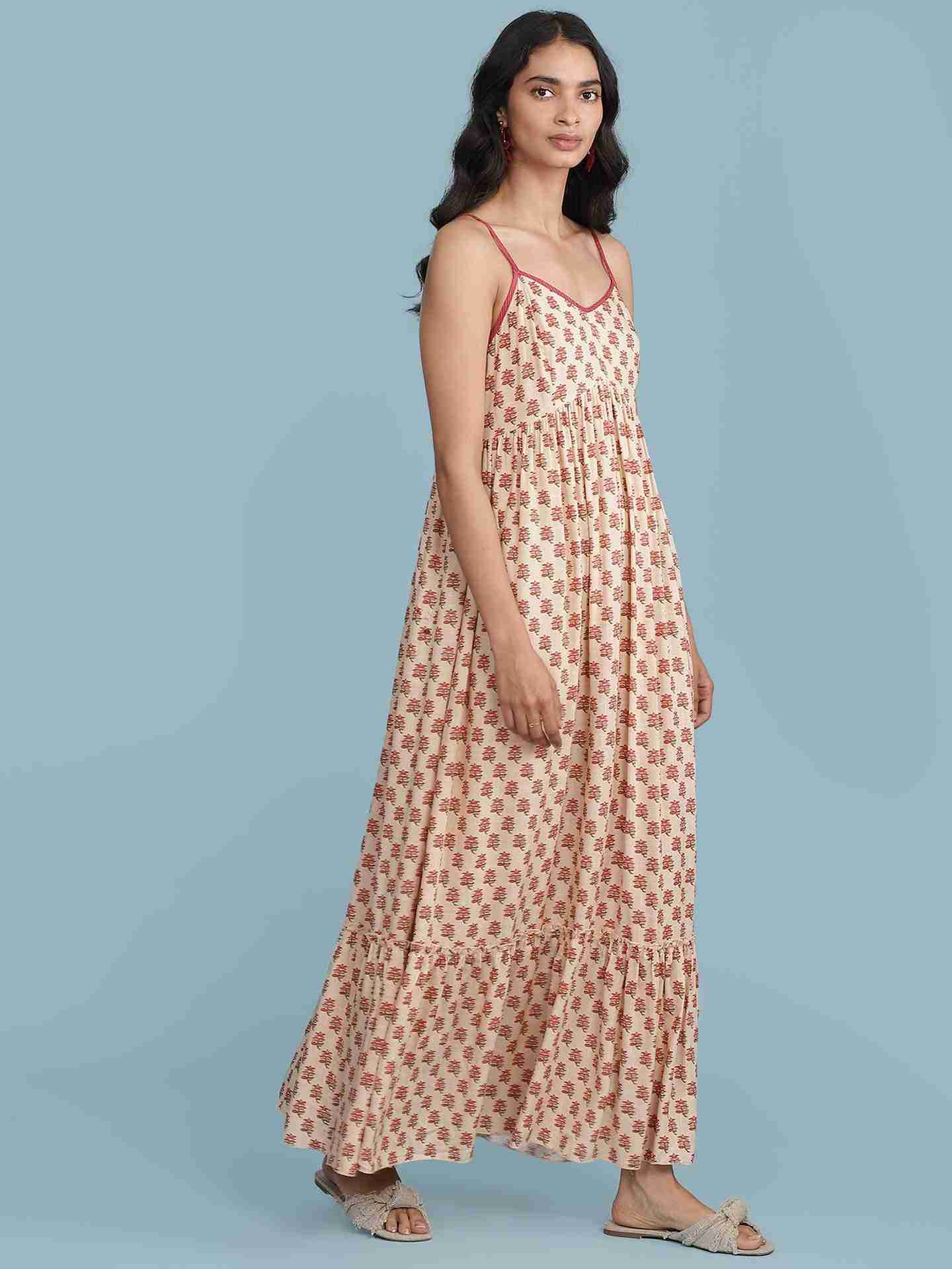 Ecru Ranga Long Dress