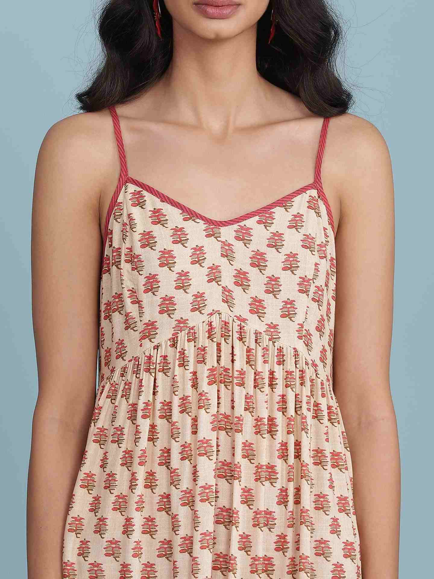 Ecru Ranga Long Dress