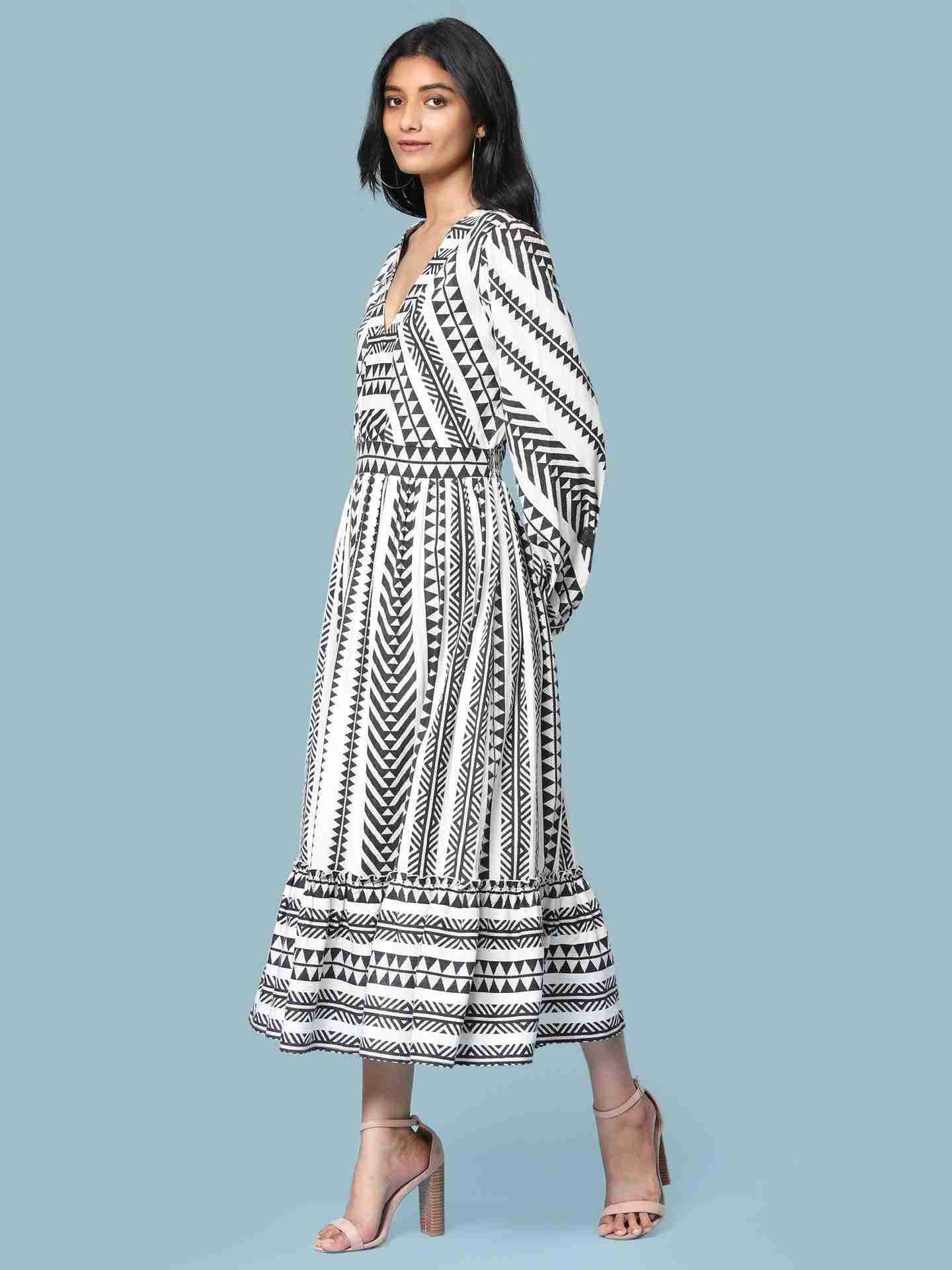 Black Avi Long Dress