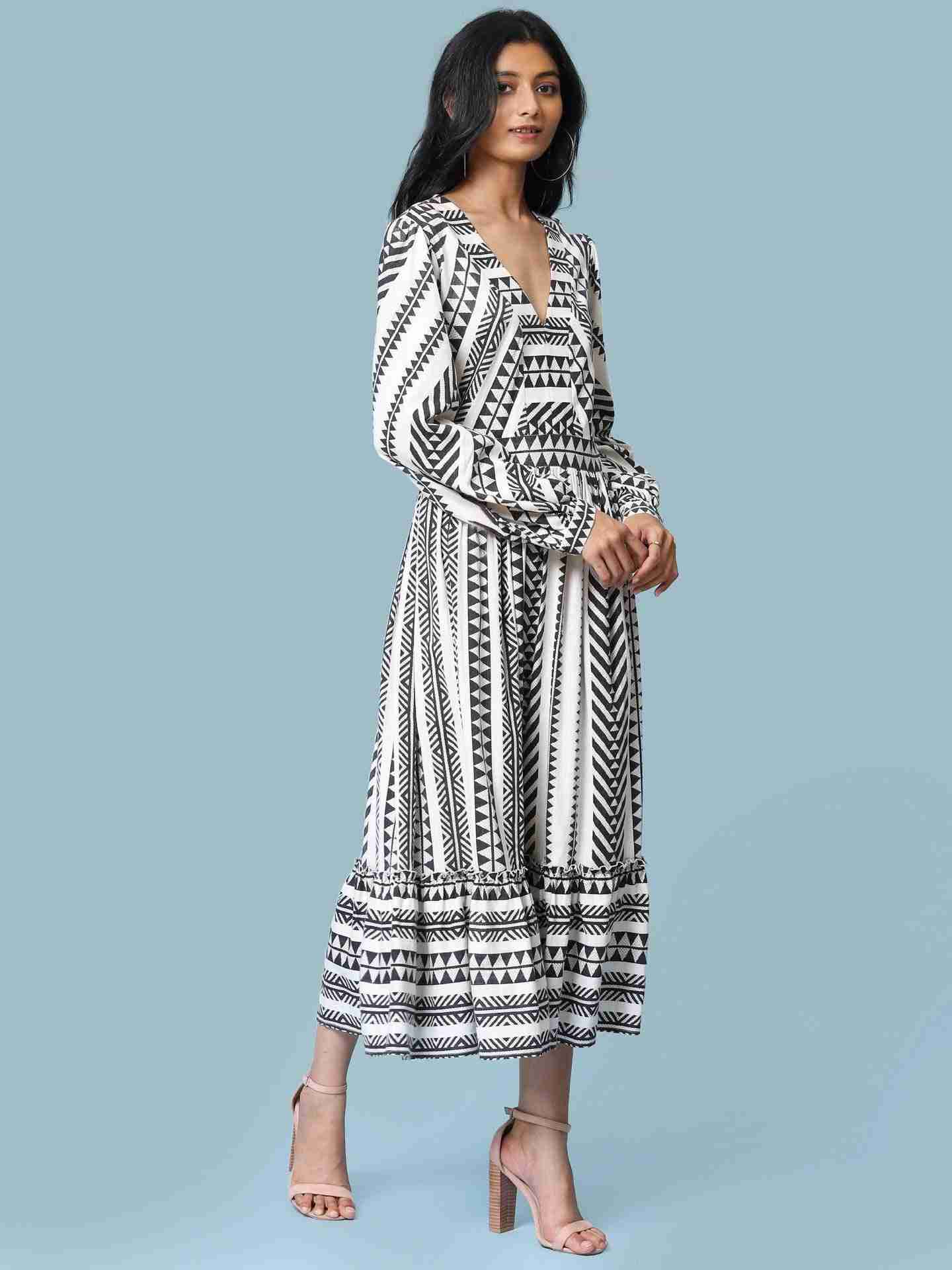 Black Avi Long Dress