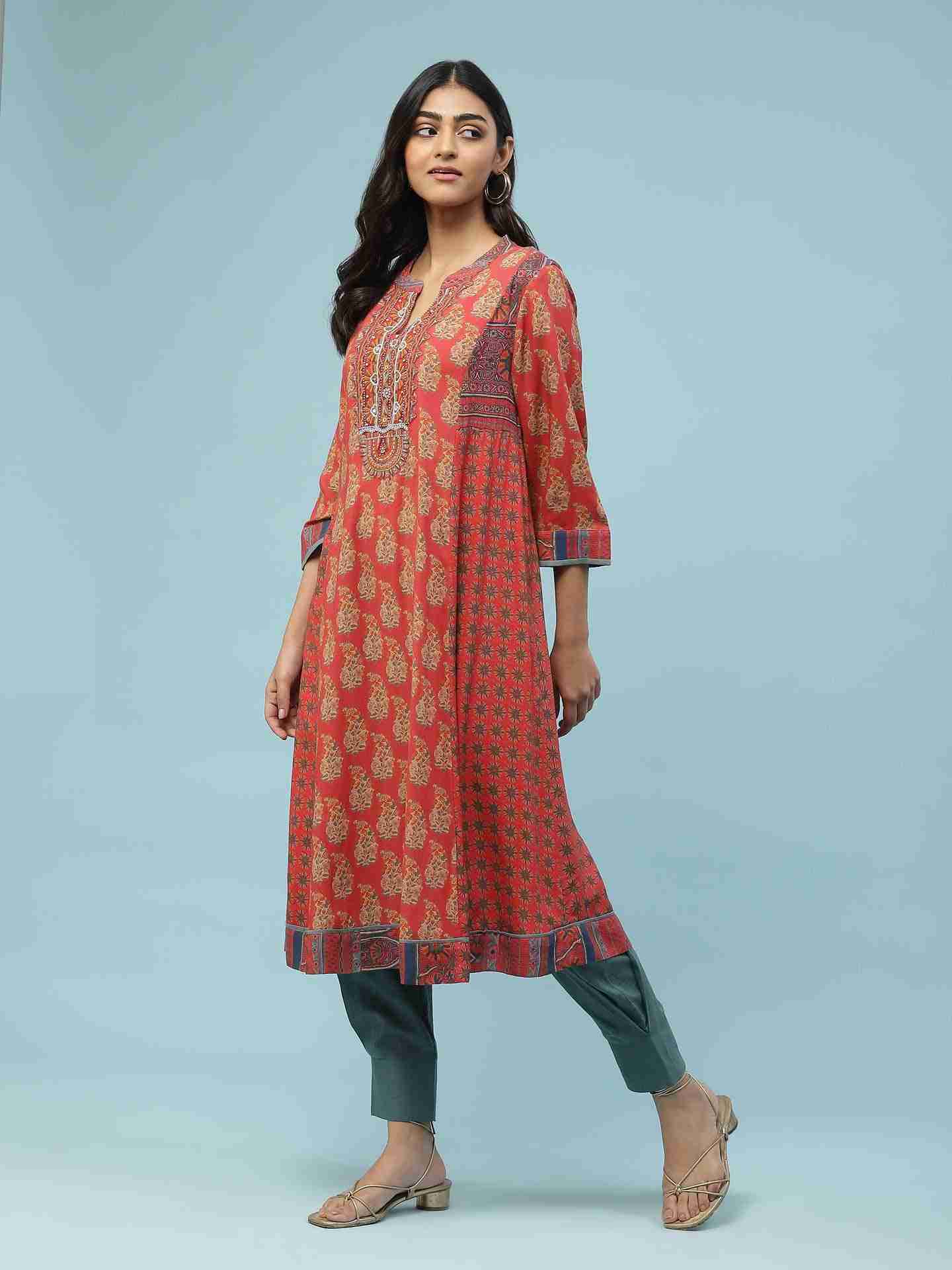Red Jeevani Long Dress