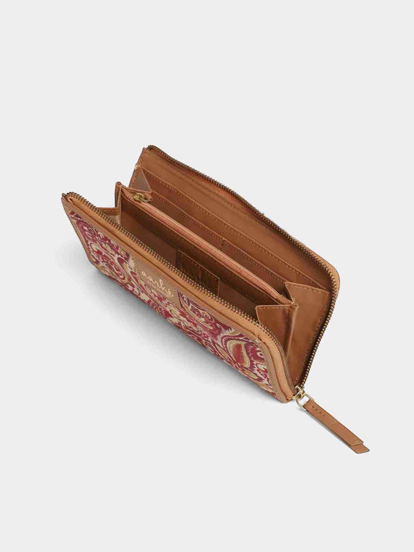 Maroon Shangrila Wallet