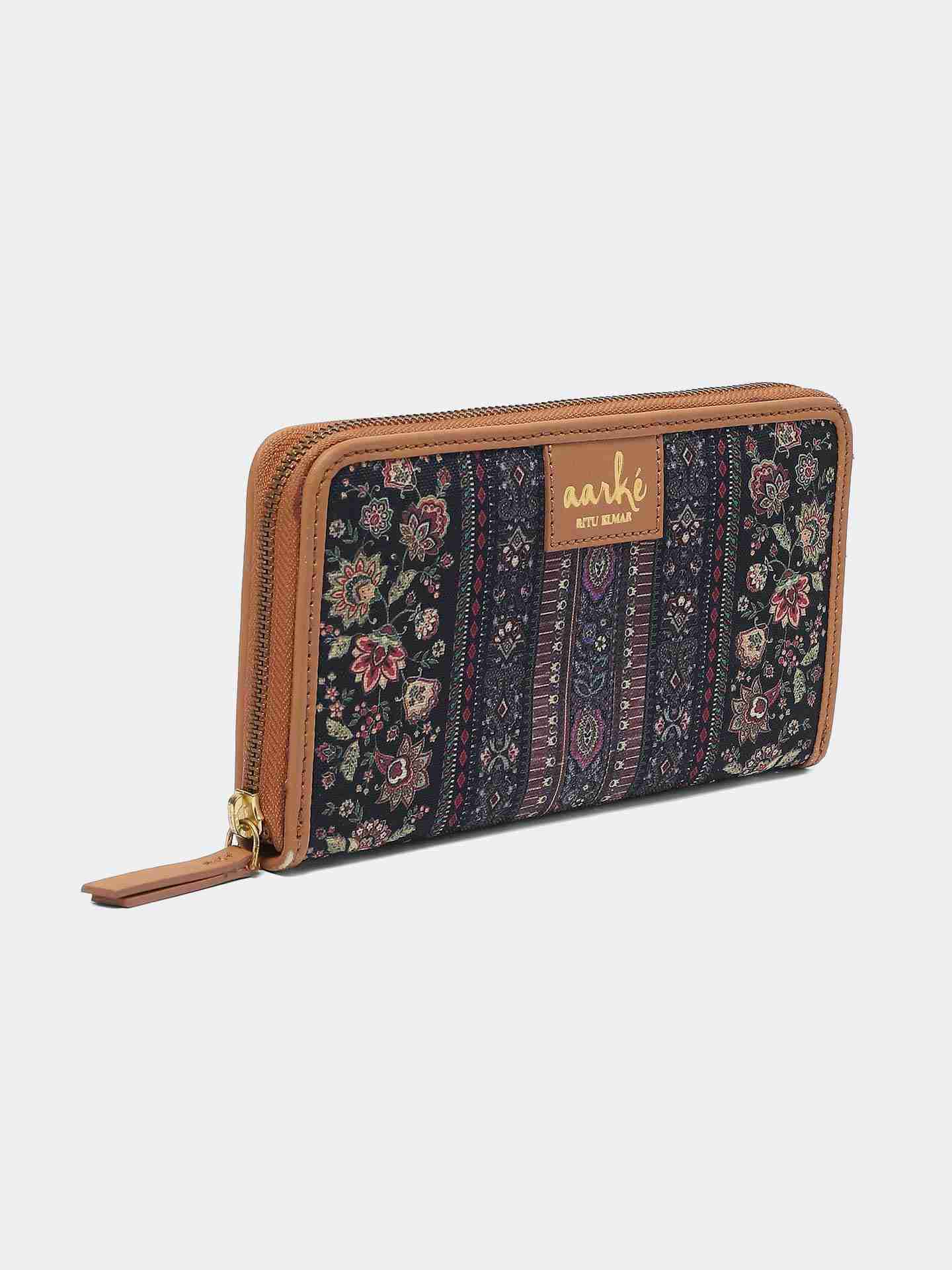 Navy Amy Fabric Wallet