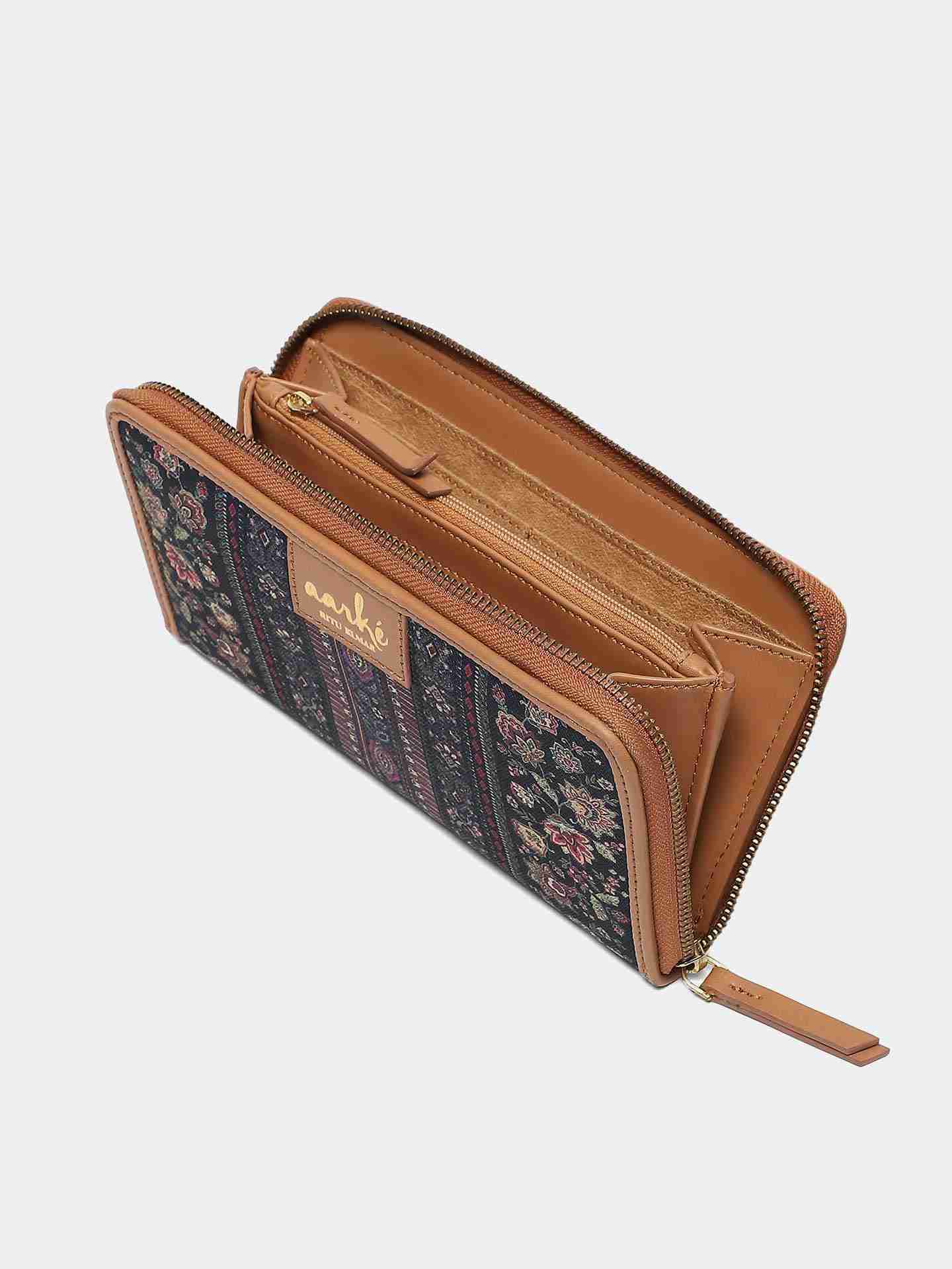 Navy Amy Fabric Wallet