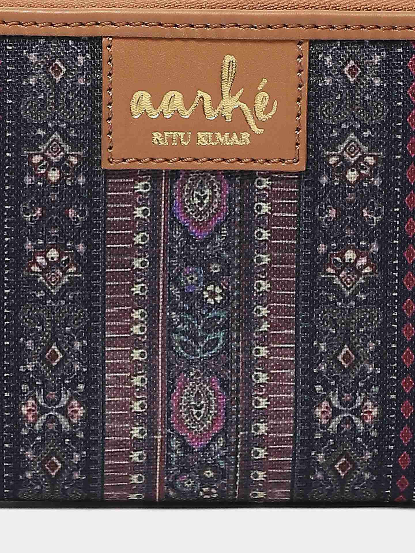 Navy Amy Fabric Wallet