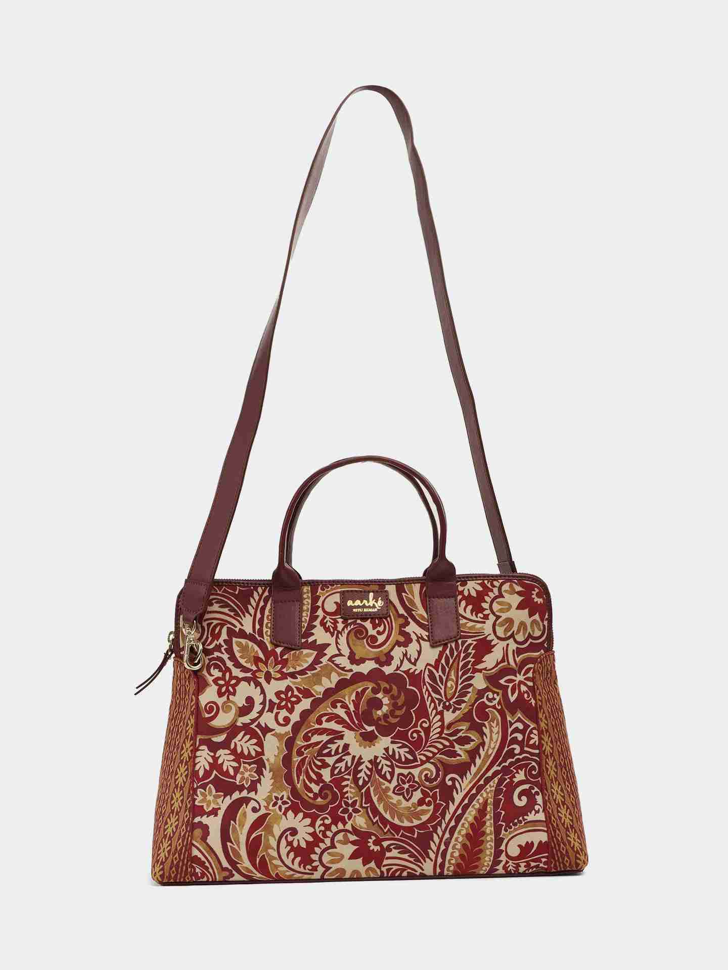 Maroon Shangrila Laptop Bag