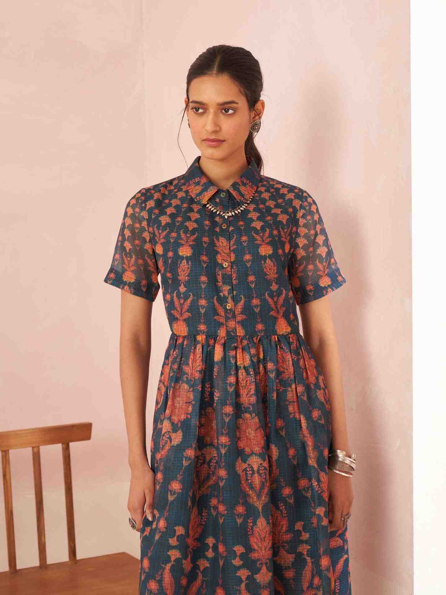 Green Sandro Long Dress