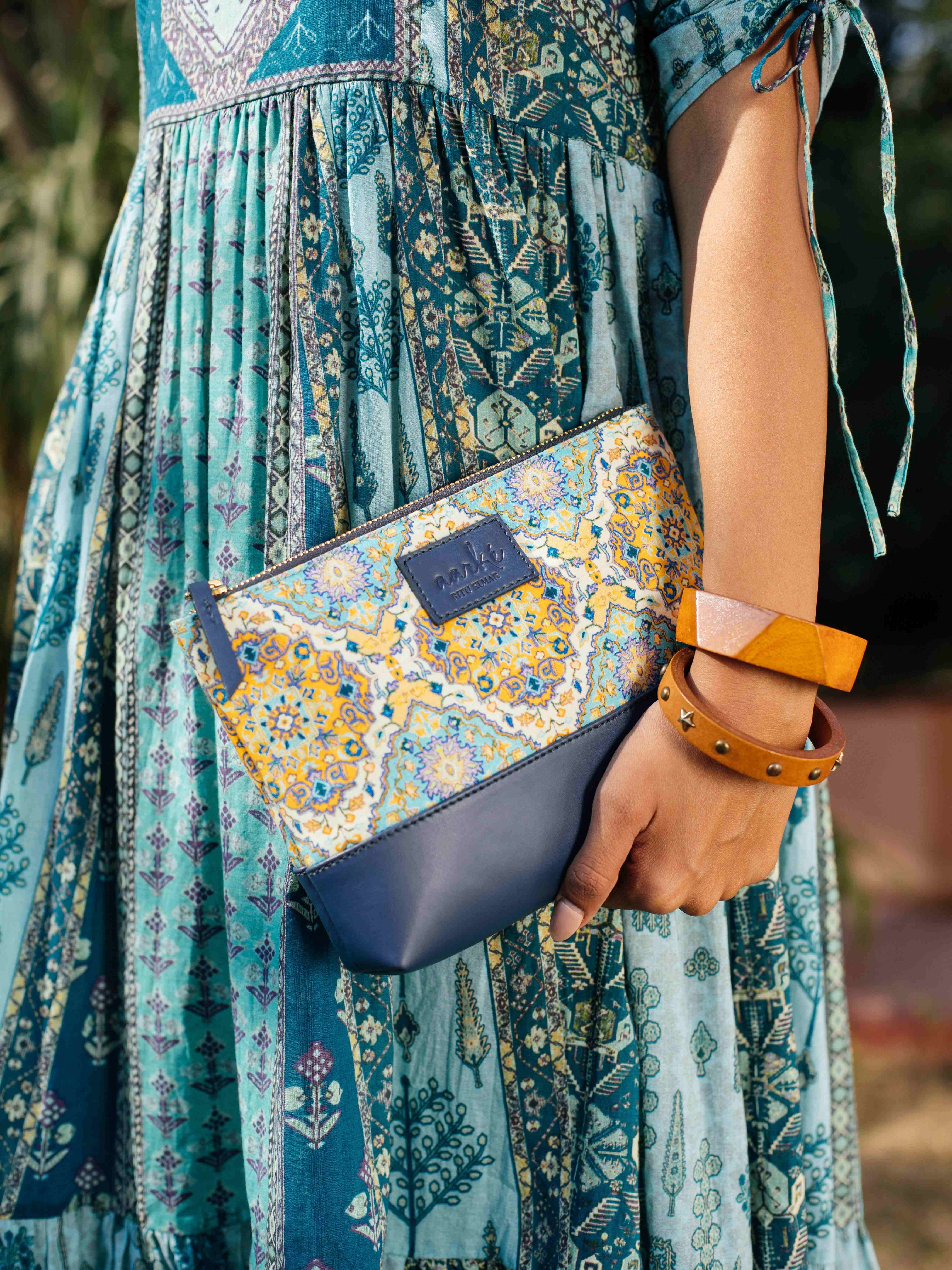 Navy Mishti Pouch