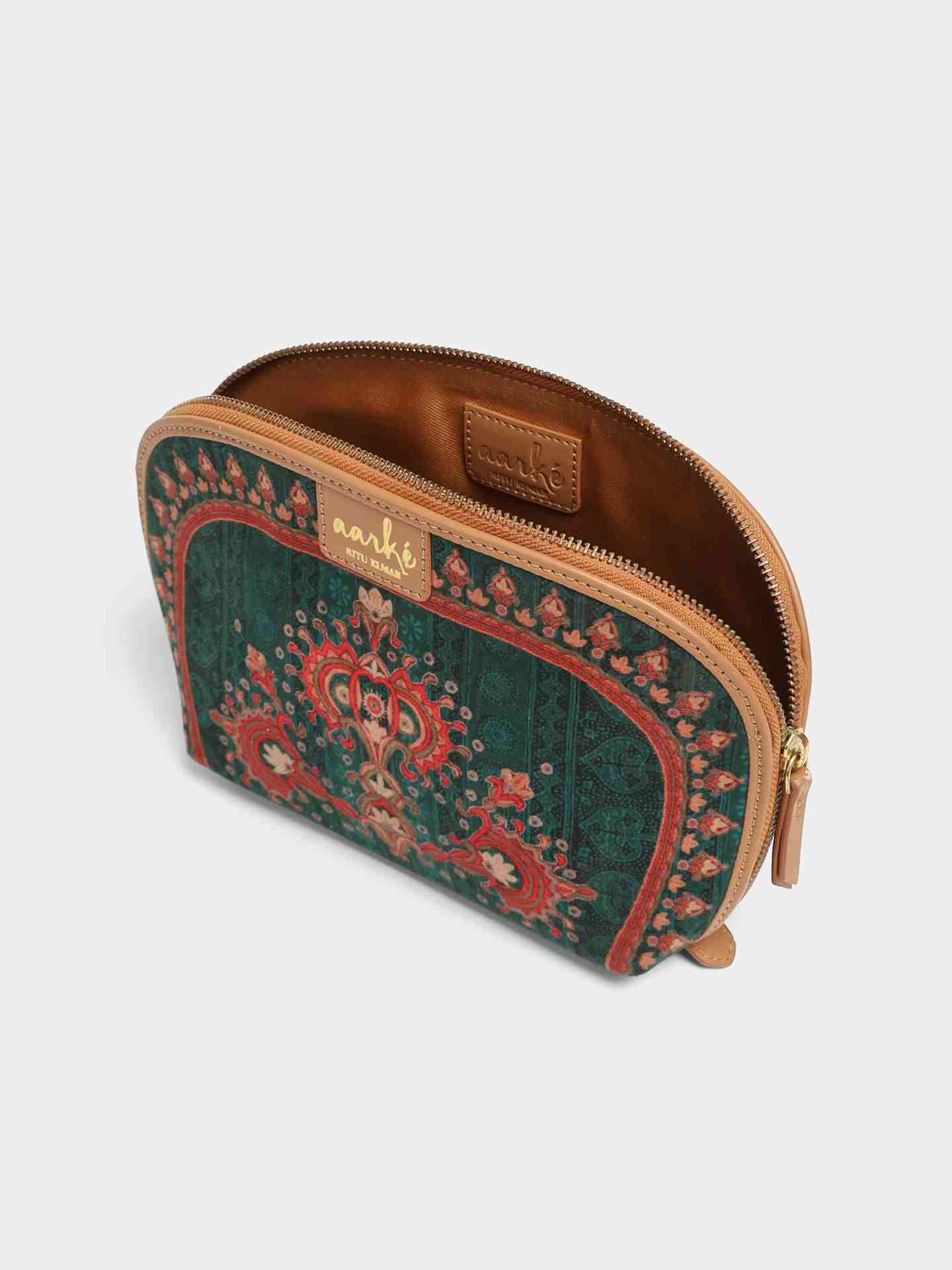 Green Azrakh Pouch
