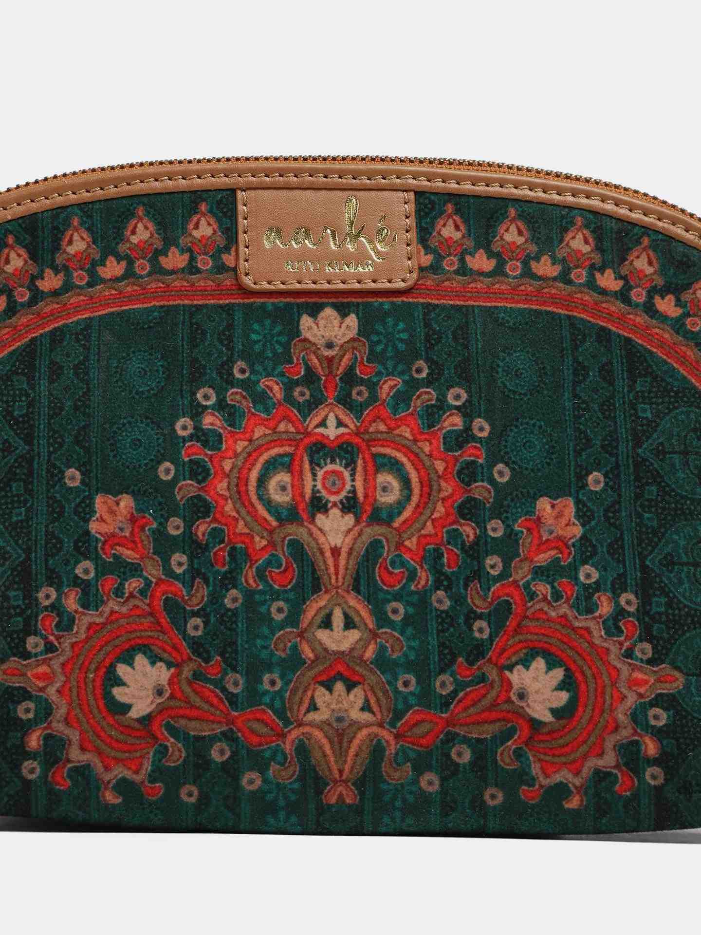 Green Azrakh Pouch