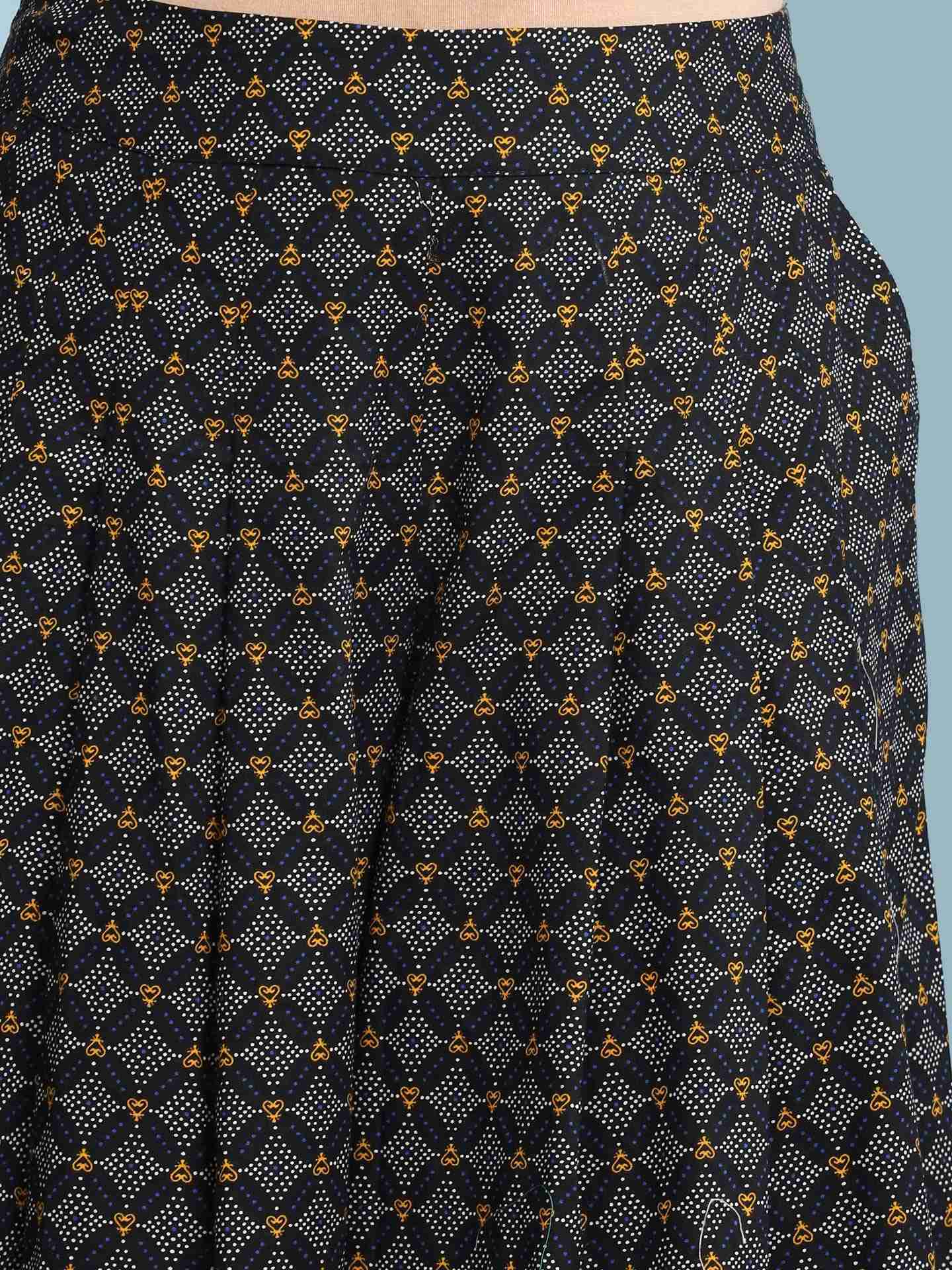 Blue Georetro Palazzos