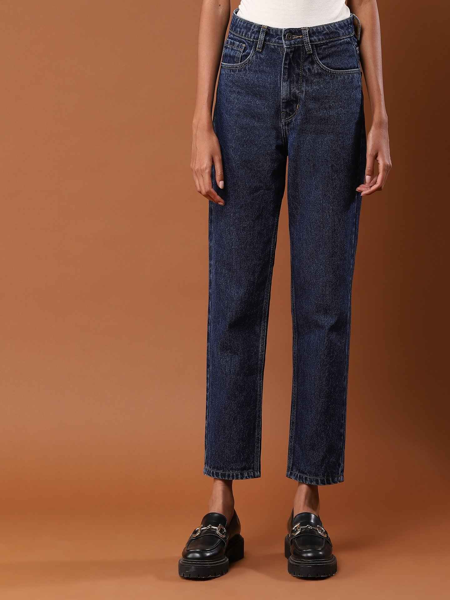 Dark Blue Kaberi Trousers