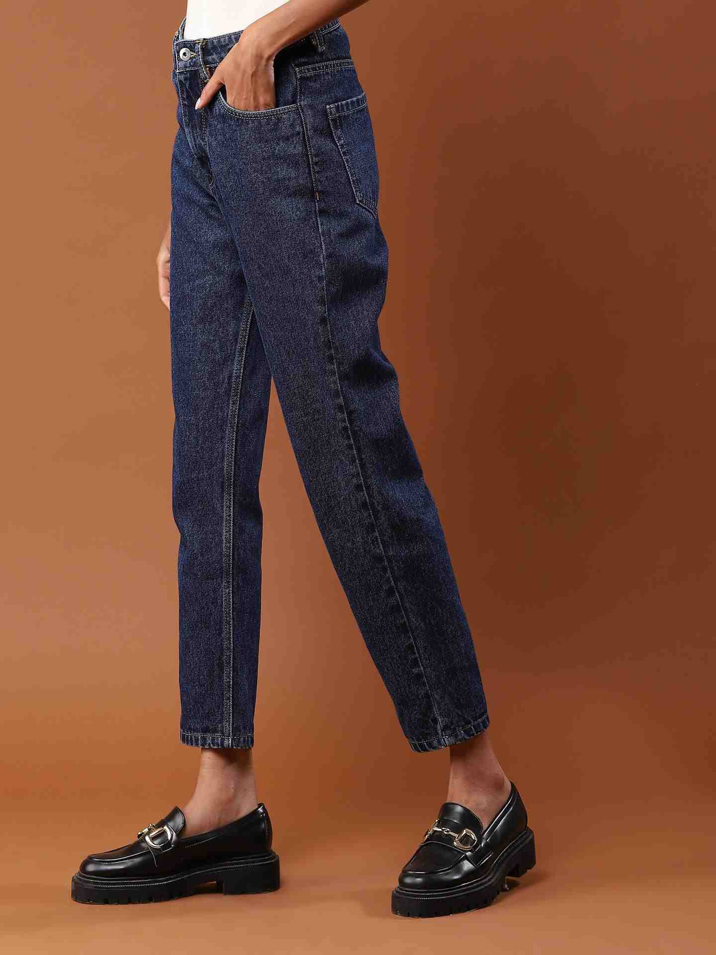 Dark Blue Kaberi Trousers