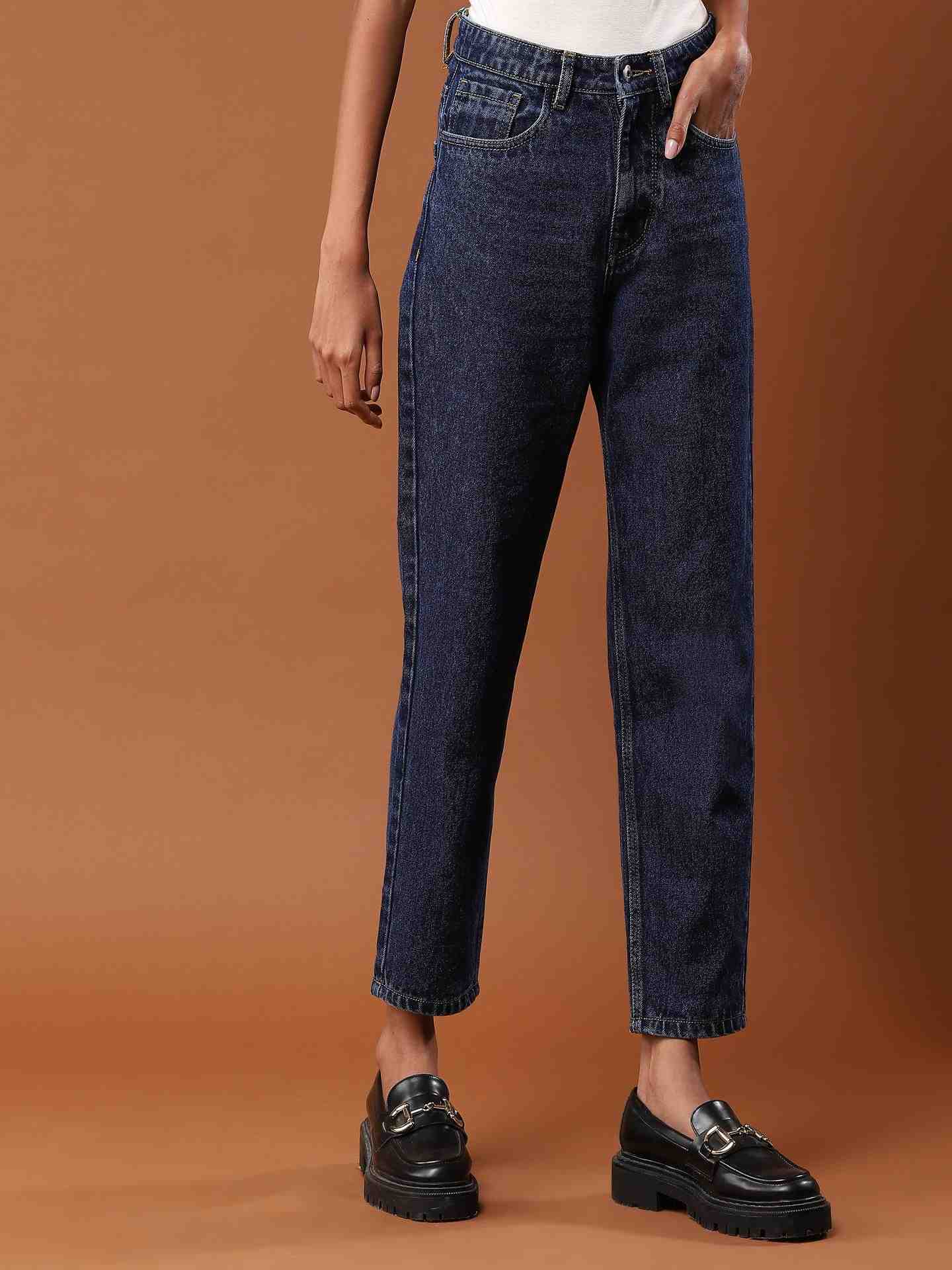 Dark Blue Kaberi Trousers
