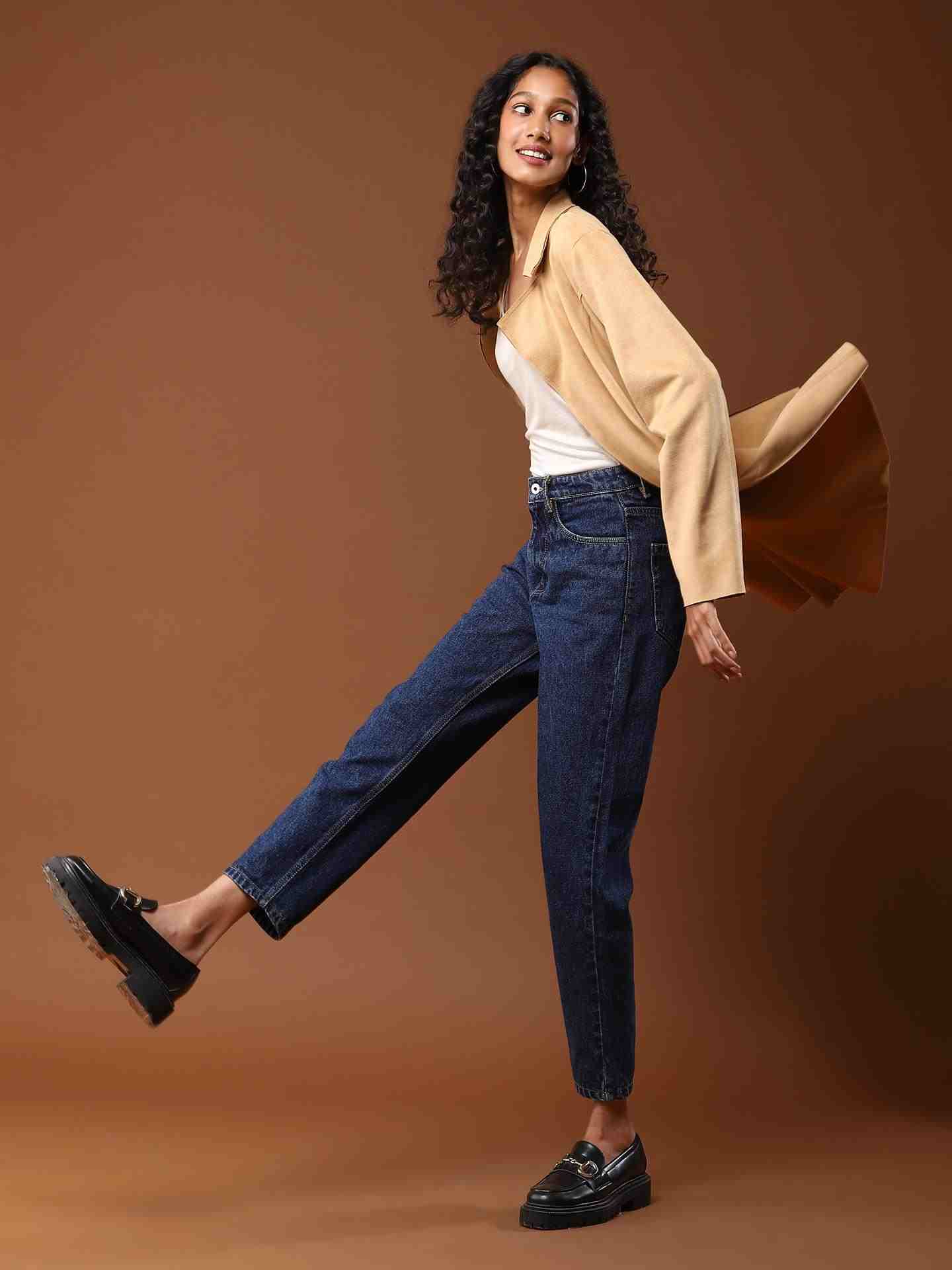Dark Blue Kaberi Trousers