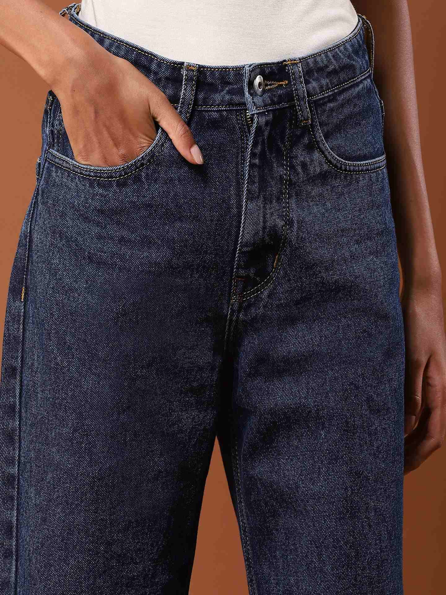 Dark Blue Kaberi Trousers