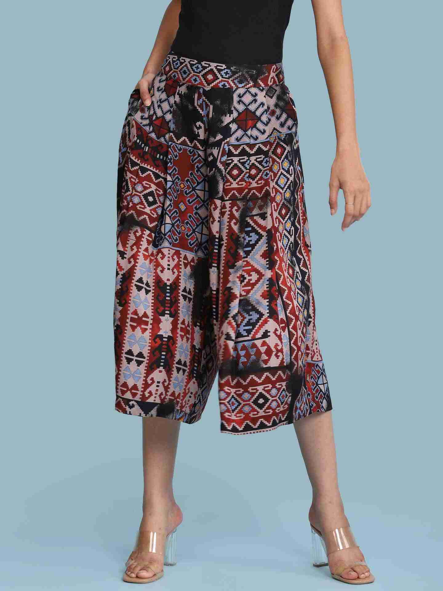 Black Turkistan Palazzos