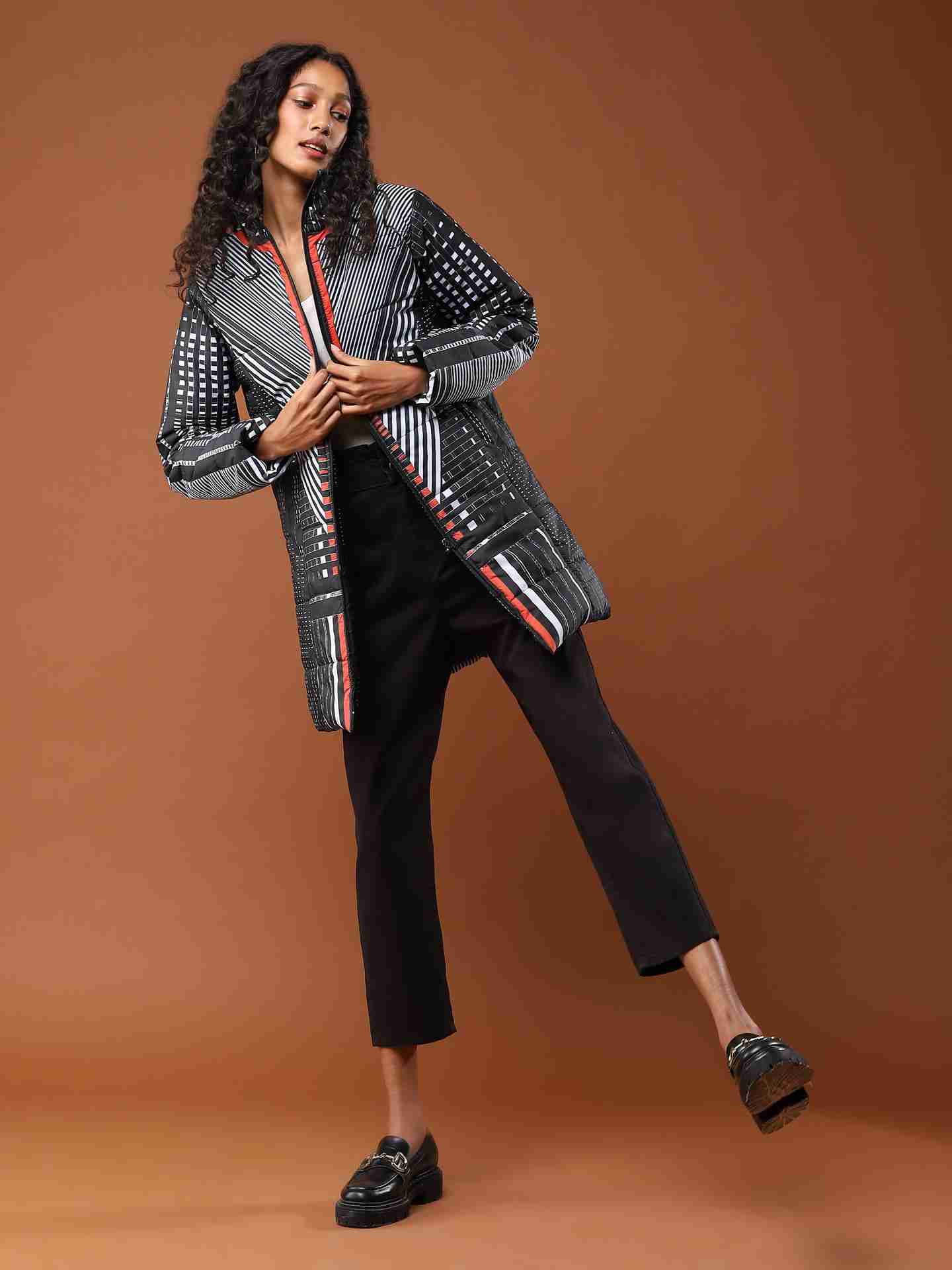 Black Haarika Trousers