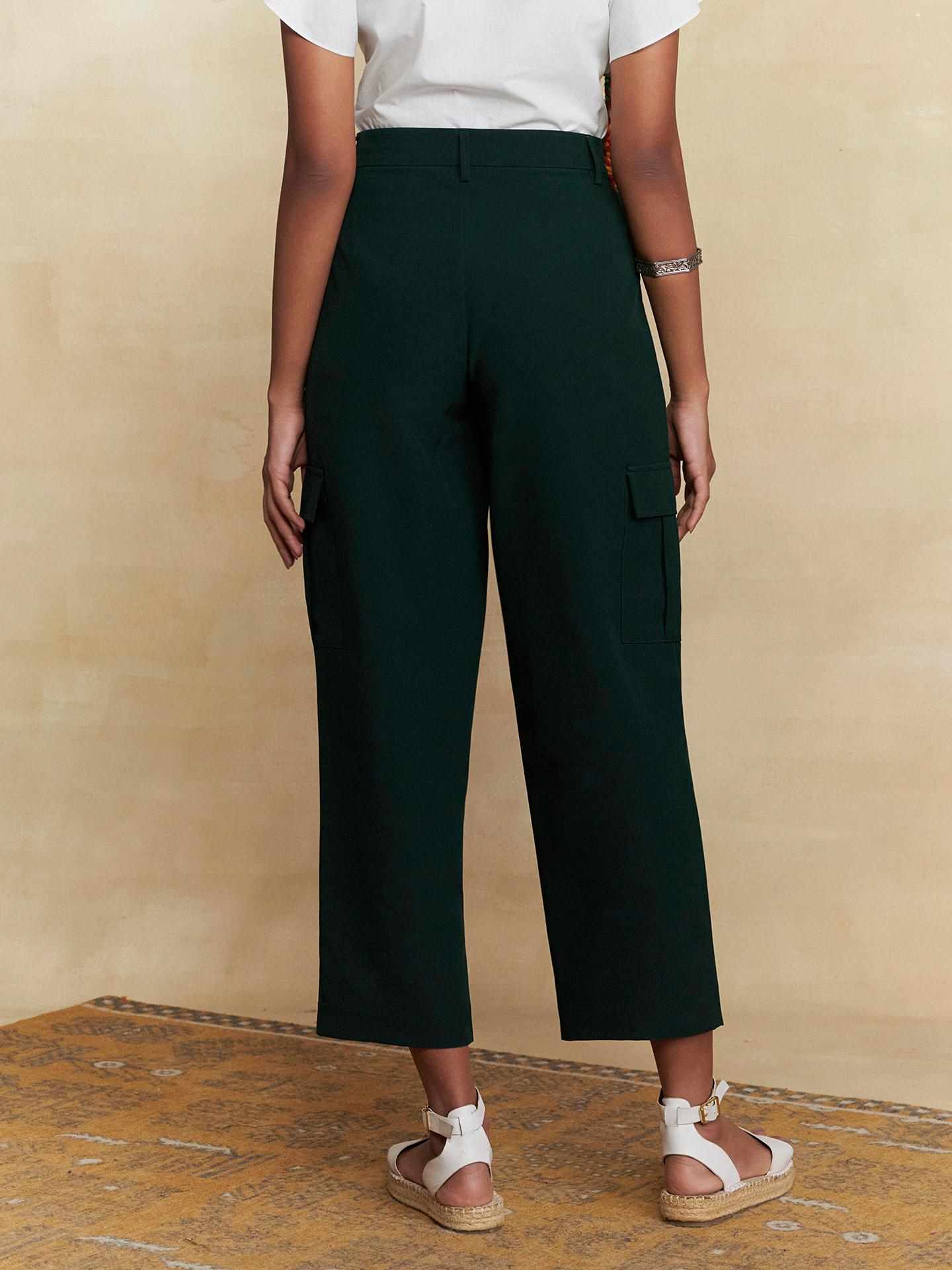Green Straight Leg Pant