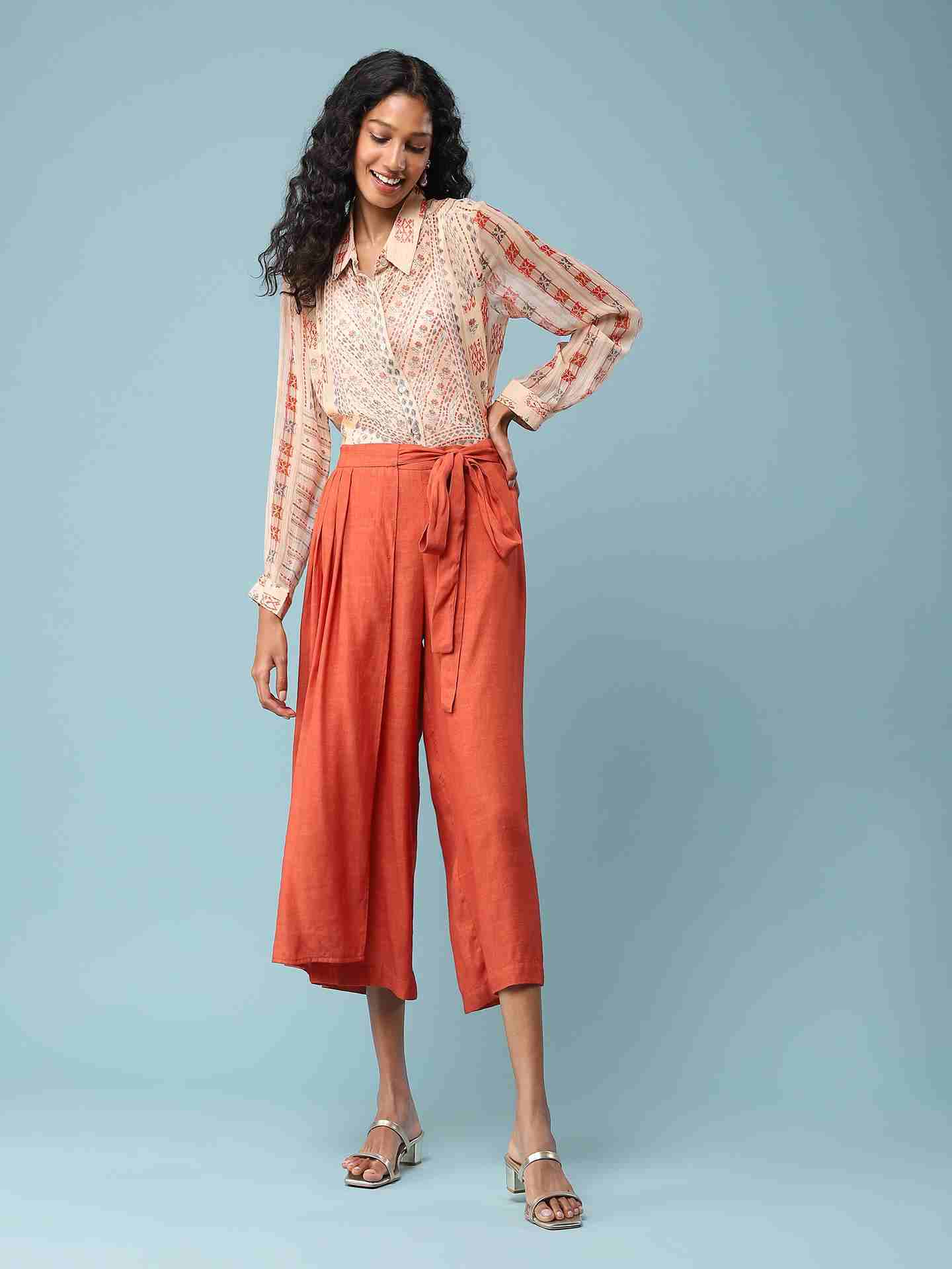 Rust Solid Cullottes