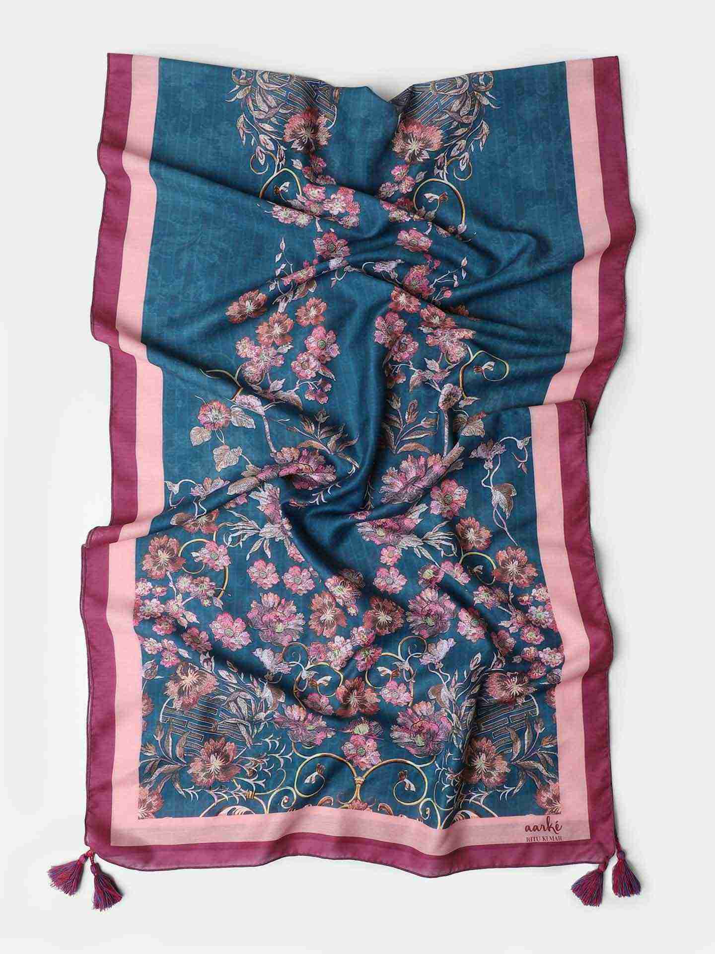 Blue Gatey Blue Scarf