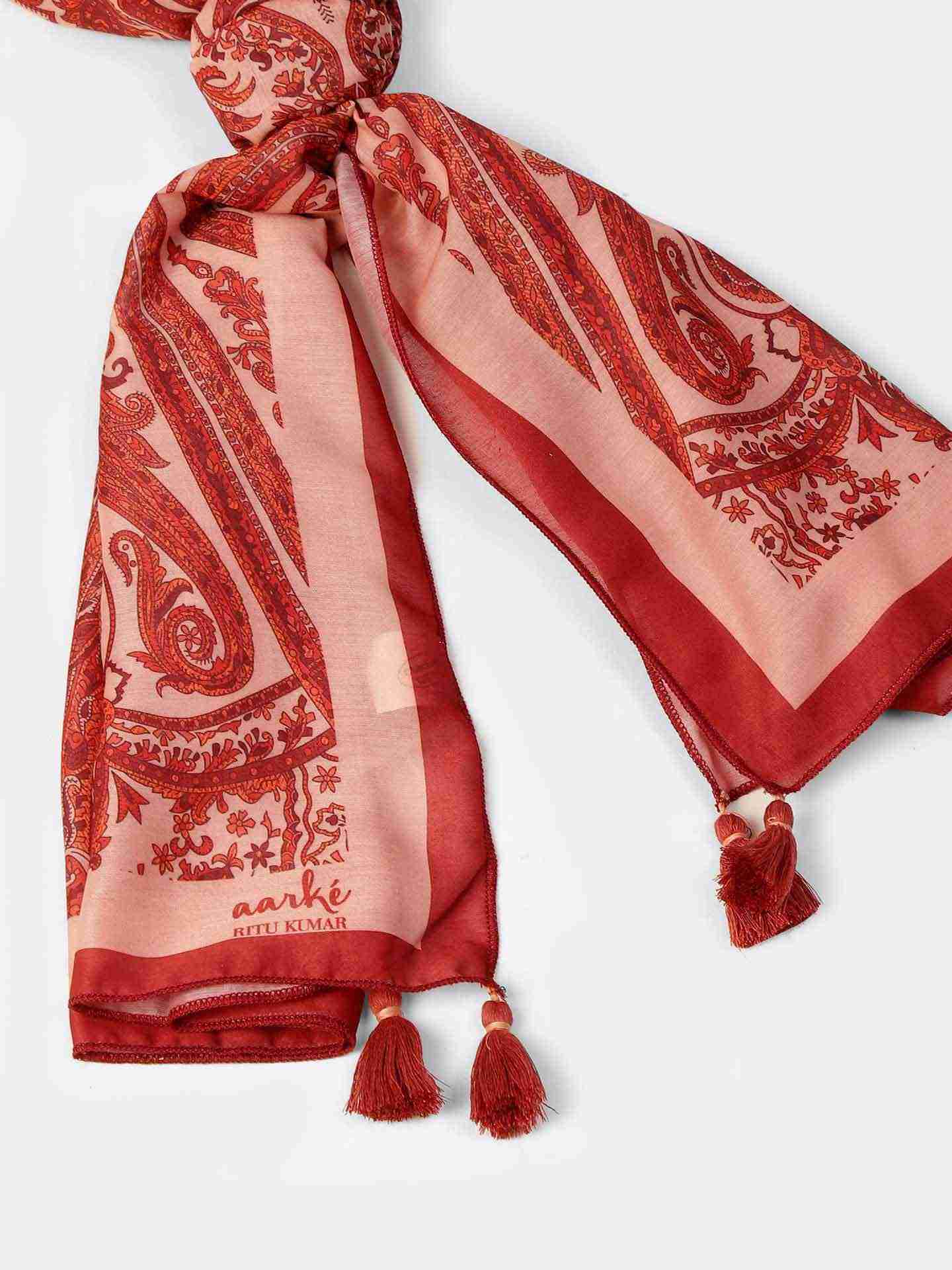 Red Caramel Scarf