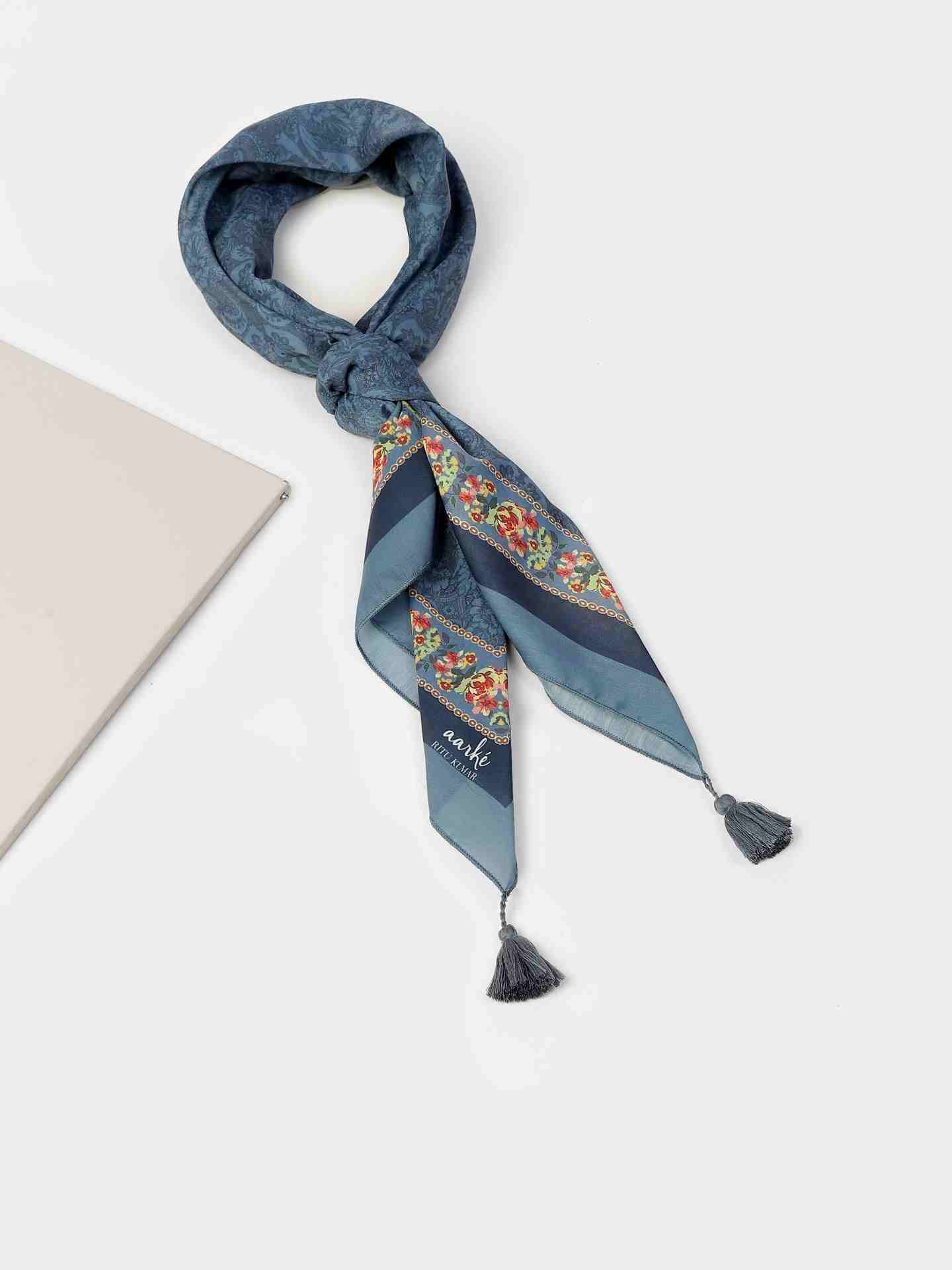 Blue Willow Scarf