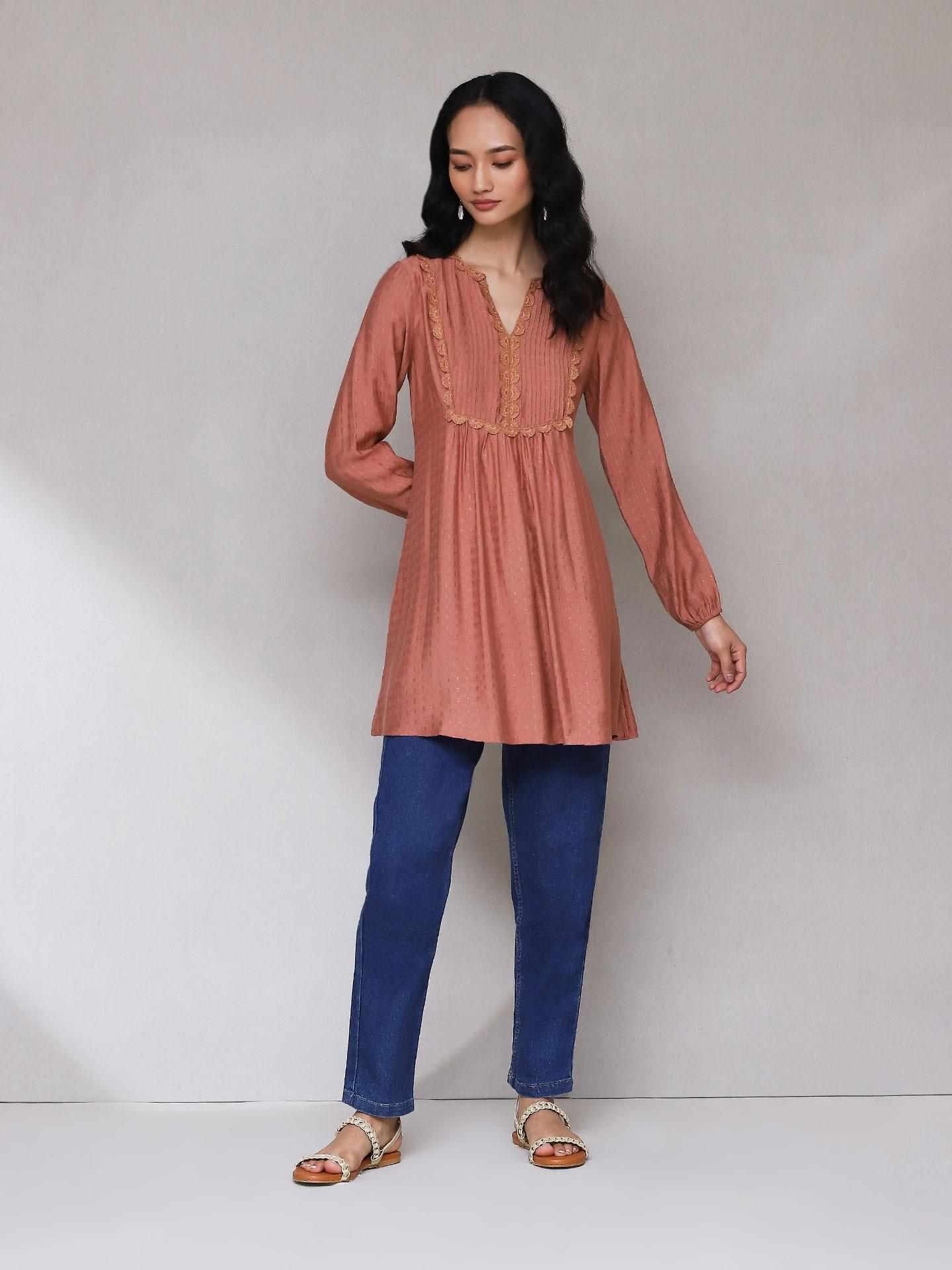 Dust Pink Roza Tunic