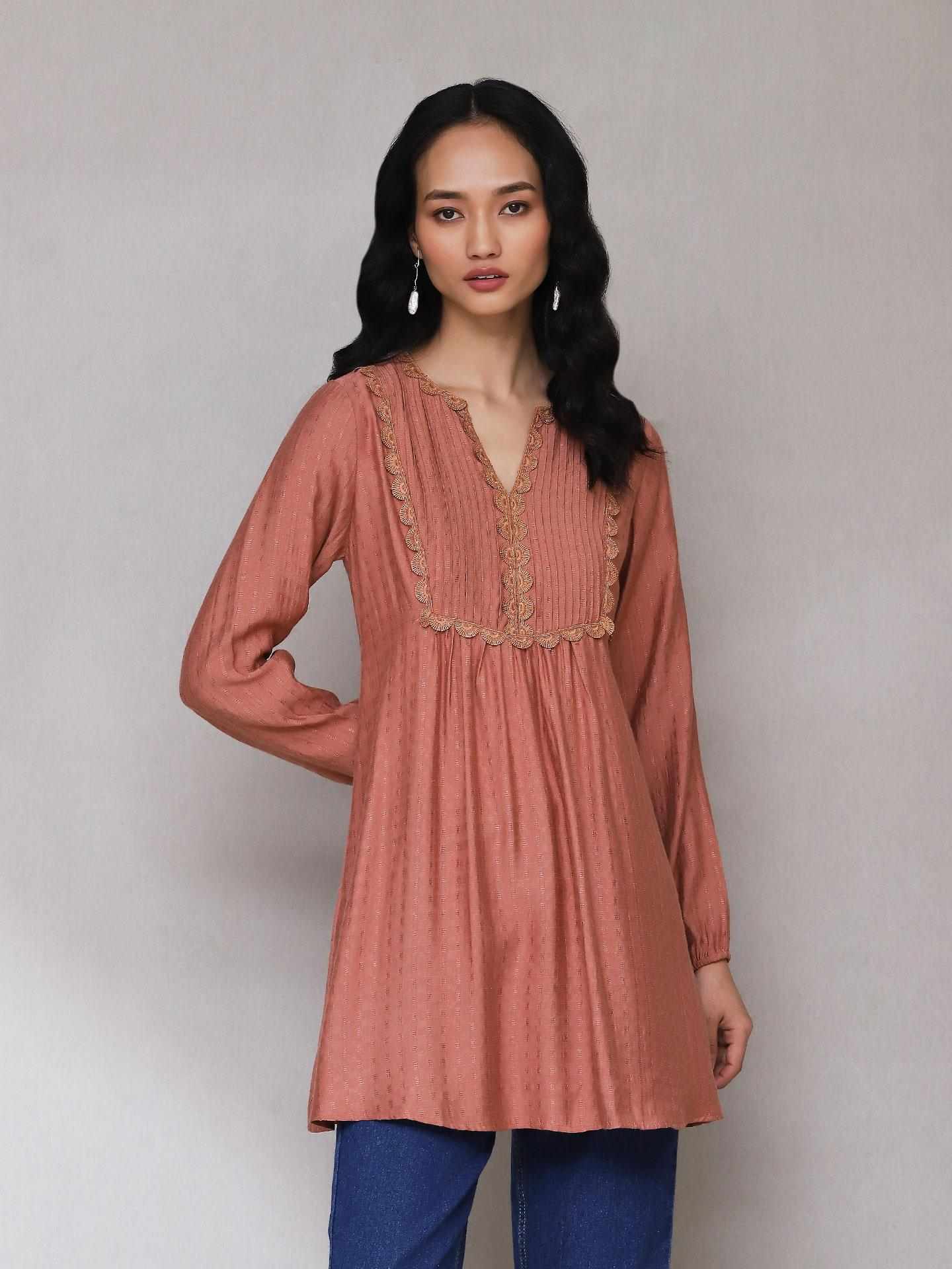 Dust Pink Roza Tunic