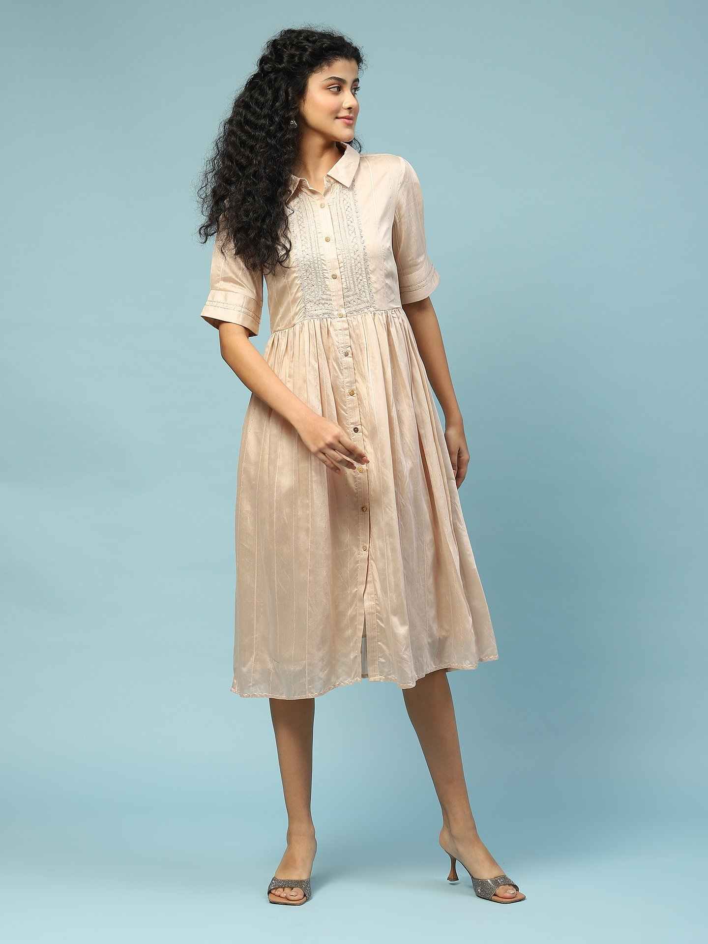 Ivory Eli Shirt Dress