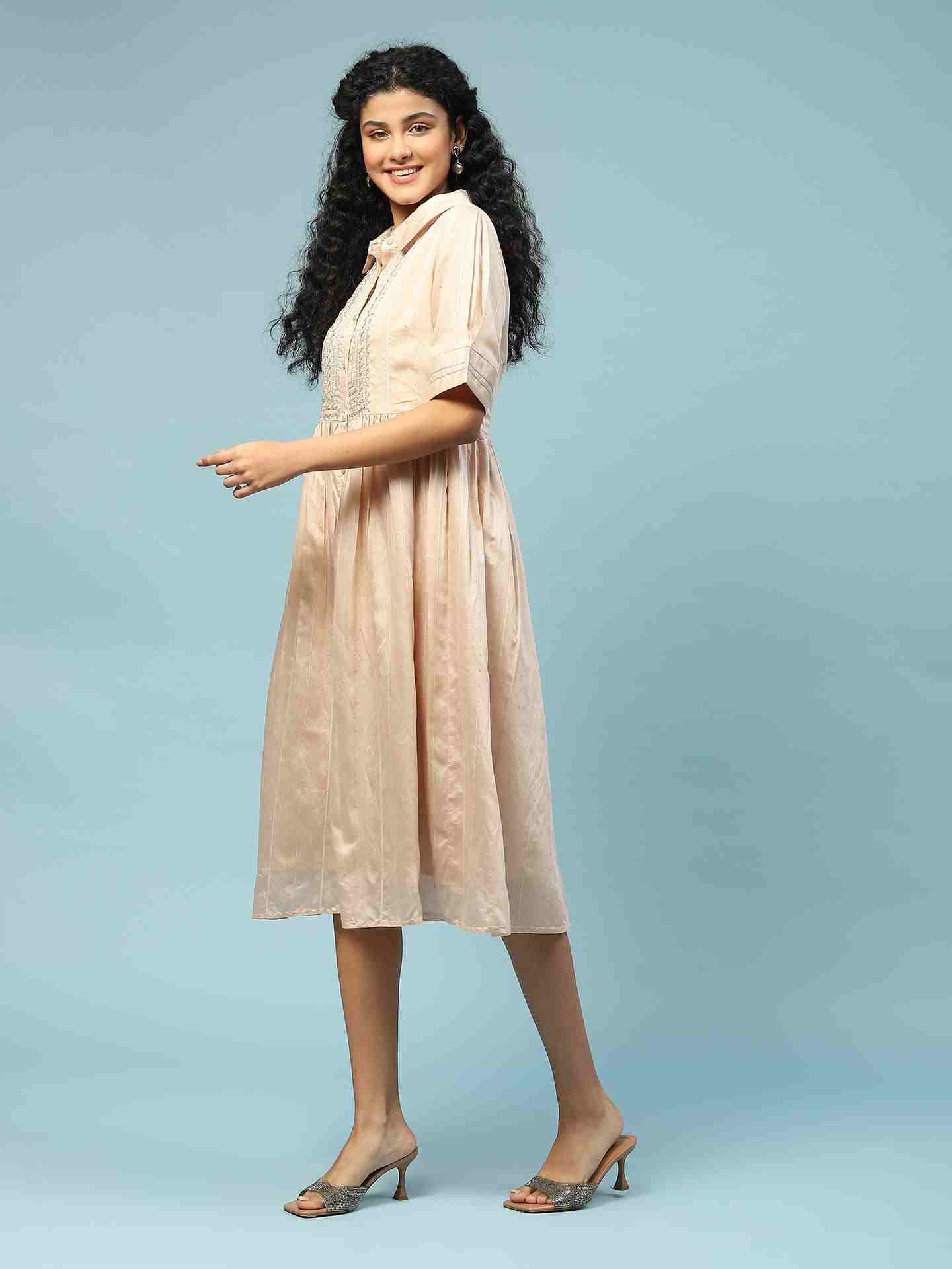 Ivory Eli Shirt Dress