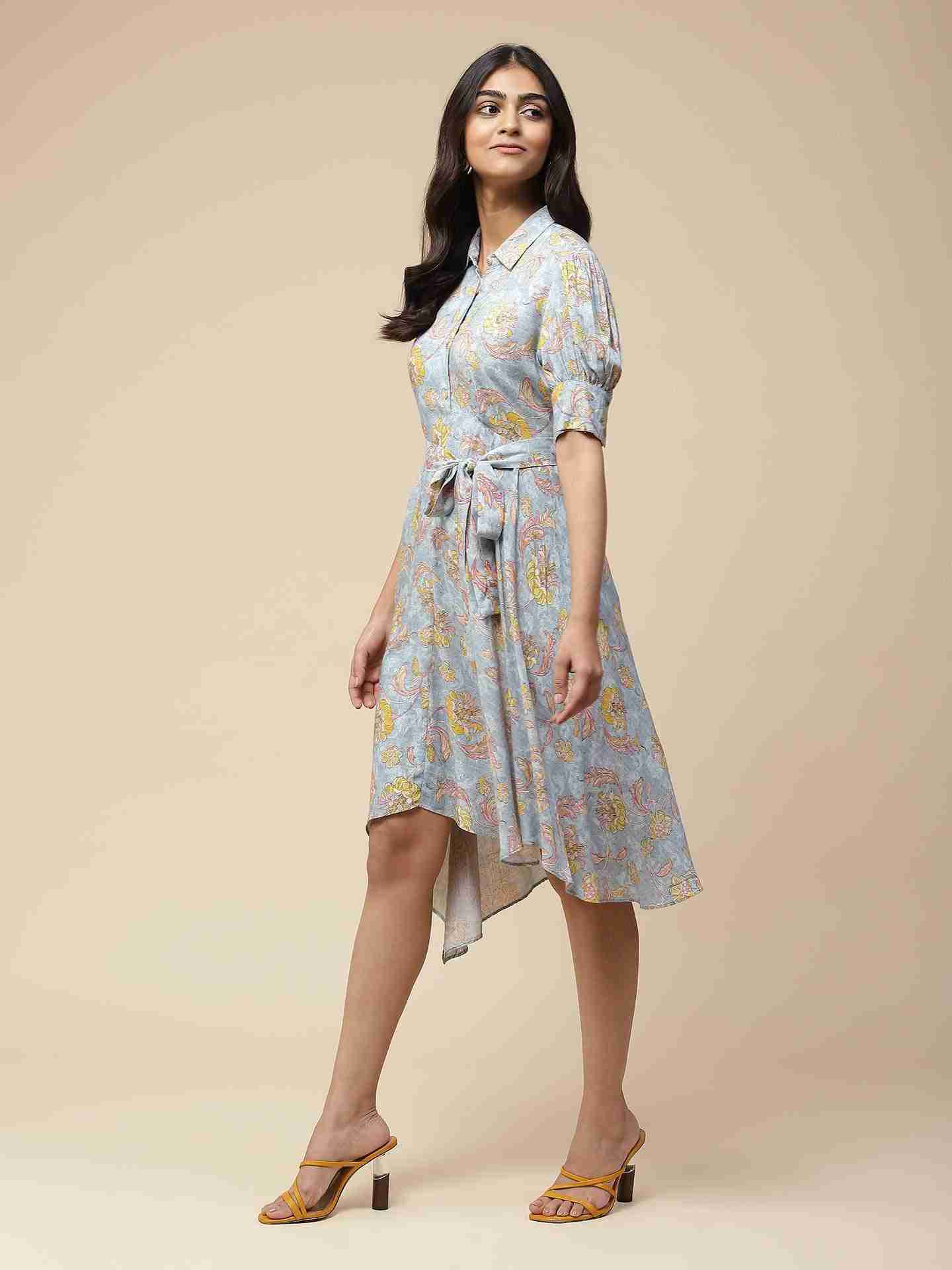 Blue Utopia Short Dress
