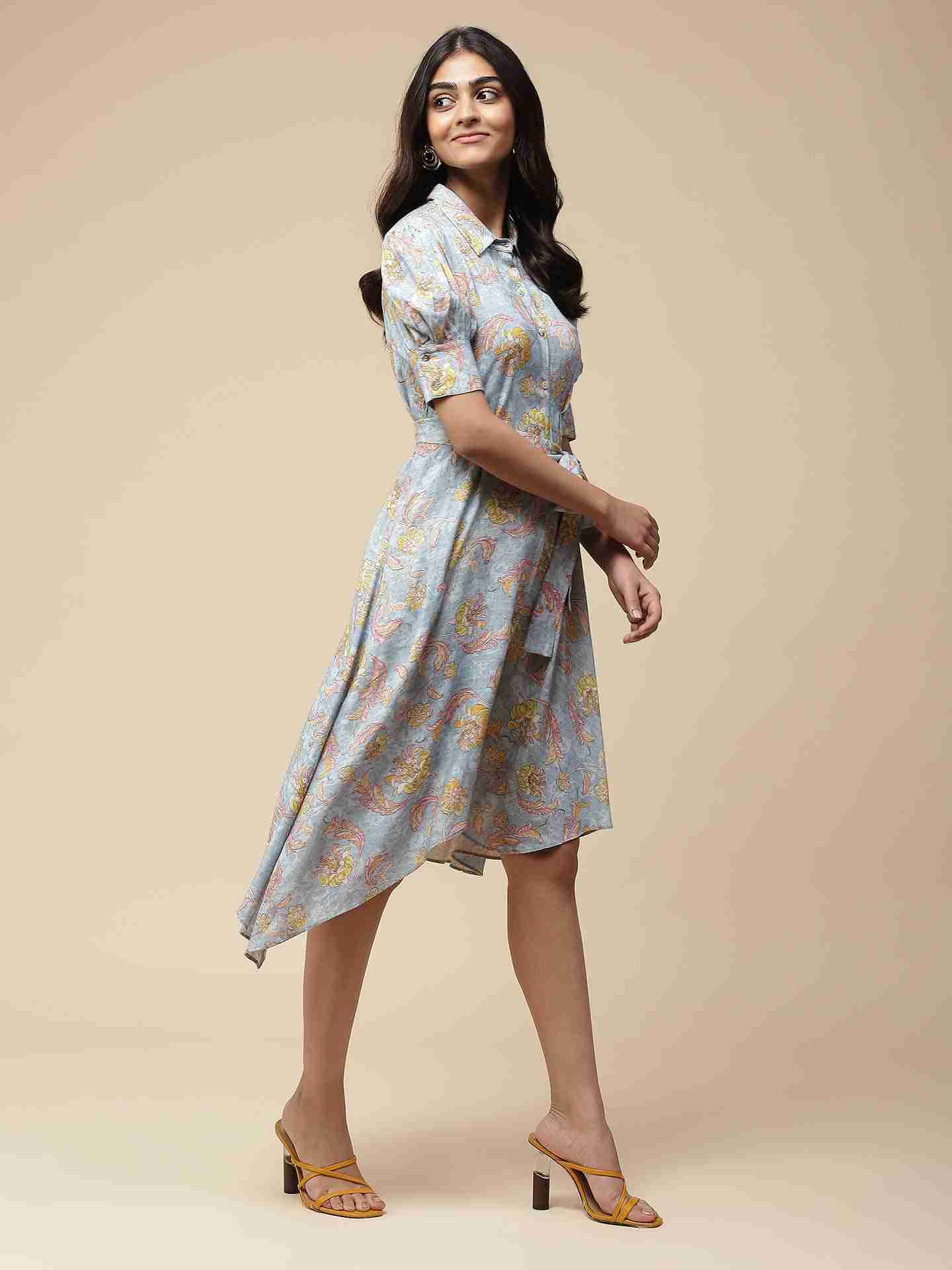 Blue Utopia Short Dress