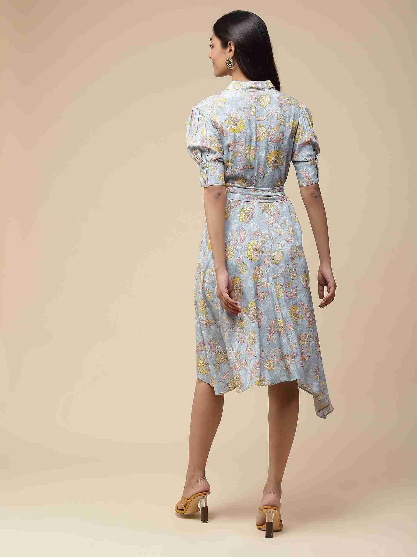 Blue Utopia Short Dress