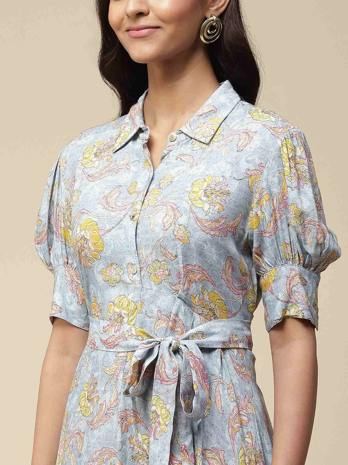 Blue Utopia Short Dress