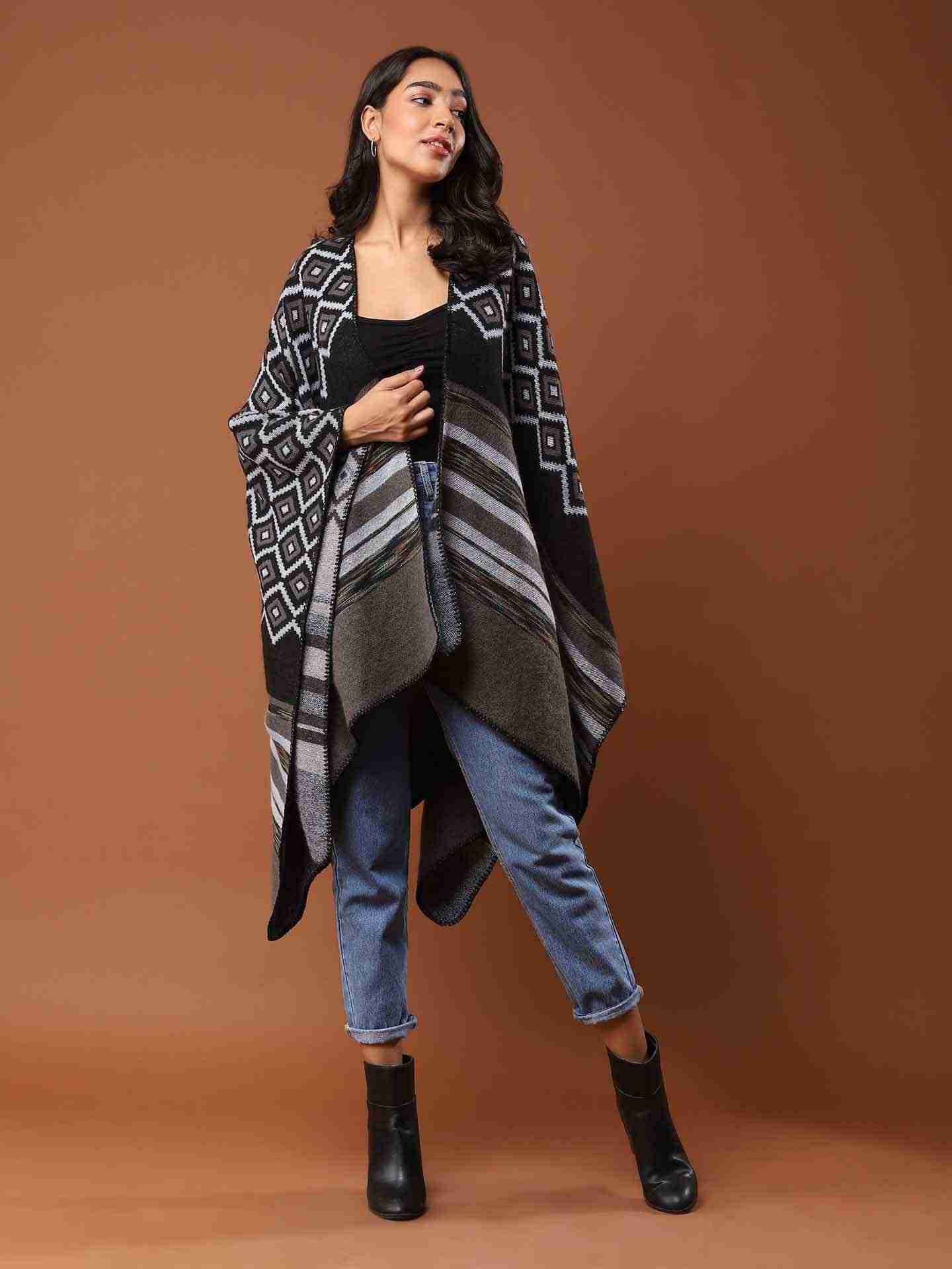 Grey Zoha Cape
