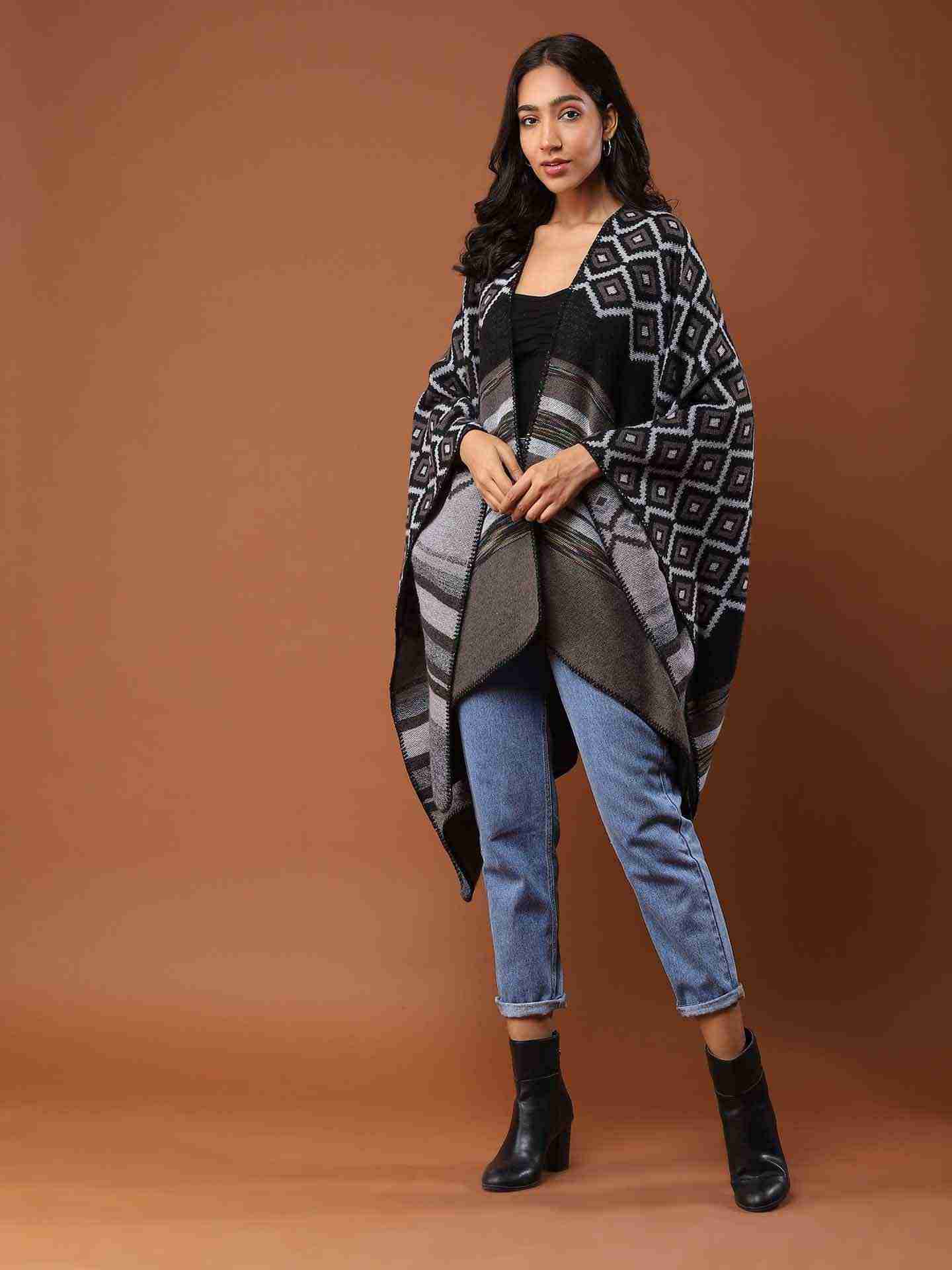 Grey Zoha Cape