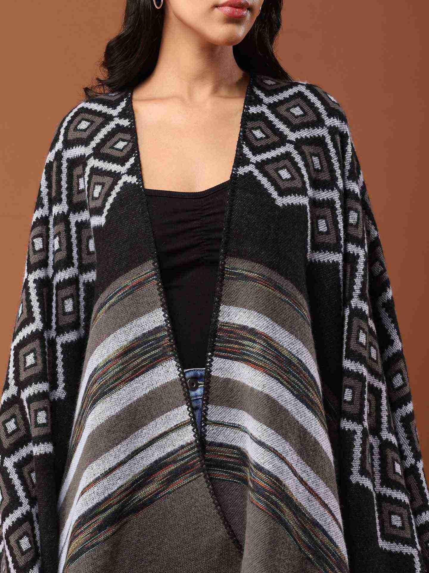 Grey Zoha Cape