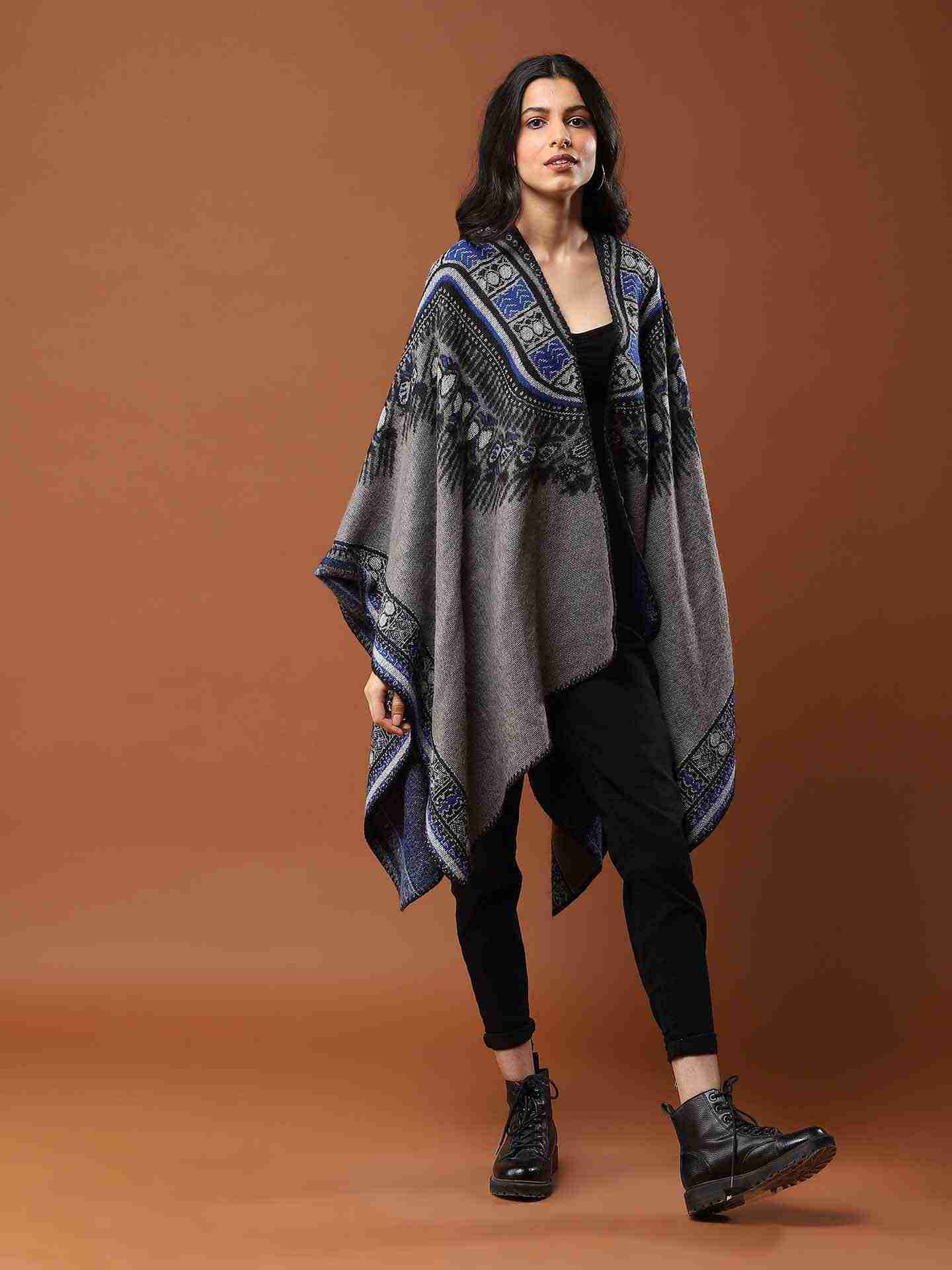 Blue Zoha Cape