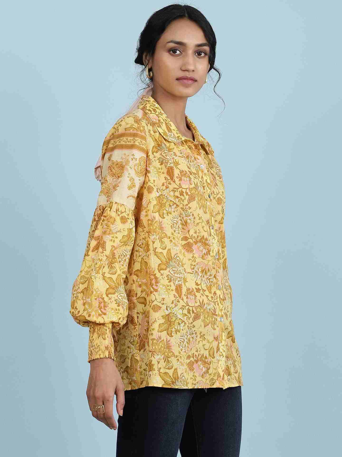 Yellow Jalashay Shirt