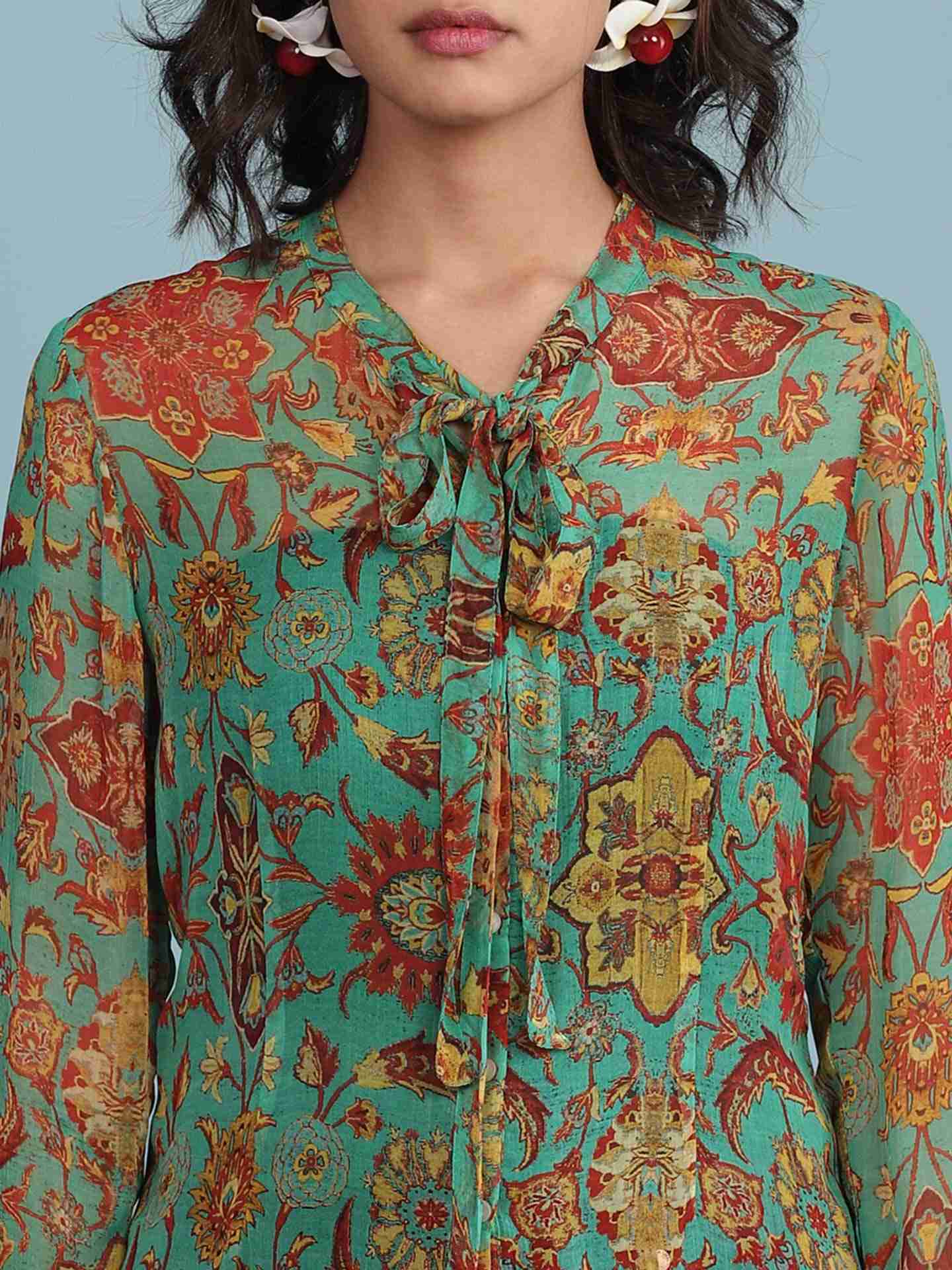 Green Akbar Shirt