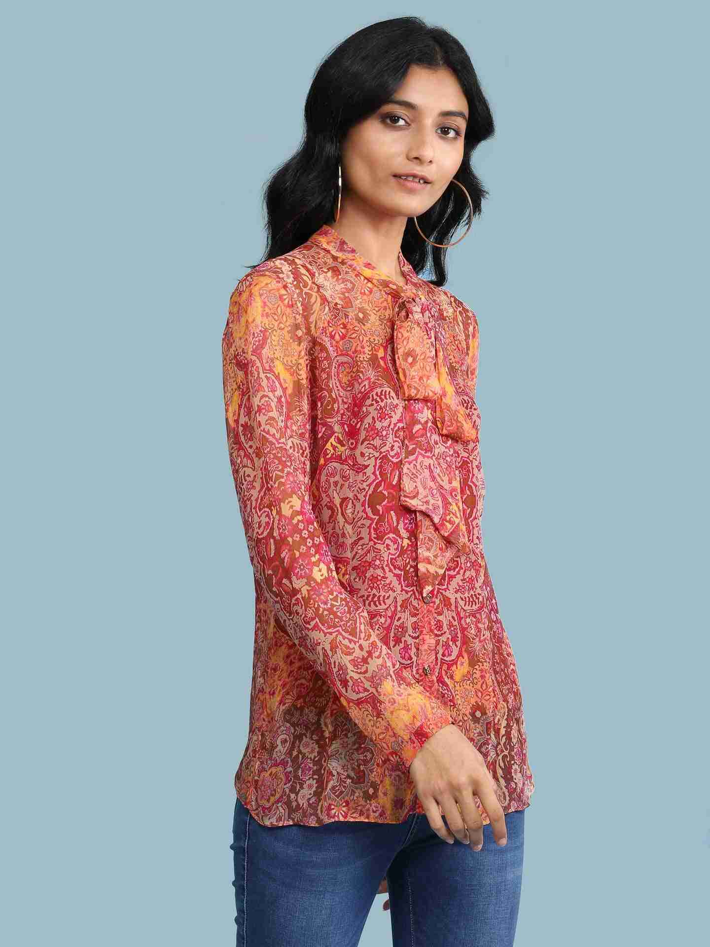 Orange Jagriti Shirt