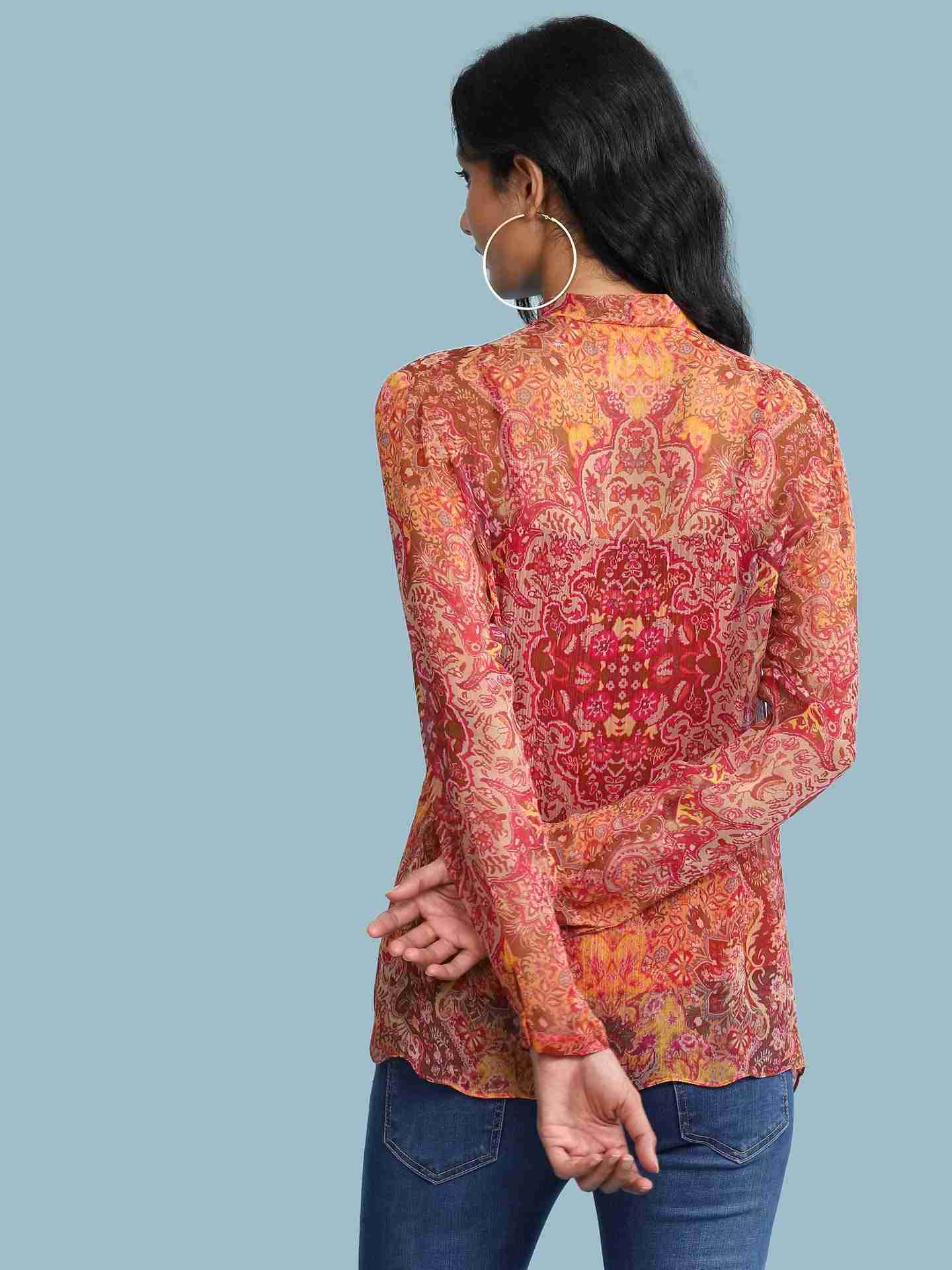 Orange Jagriti Shirt
