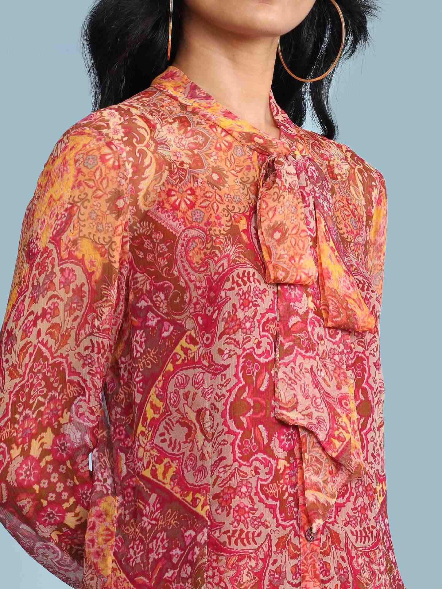 Orange Jagriti Shirt